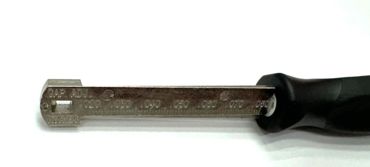 *NEW* SNAP-ON Pocket SPARK PLUG GAP GAUGE RAMP GAUGE *BLACK HANDLE* FBP2BLK
