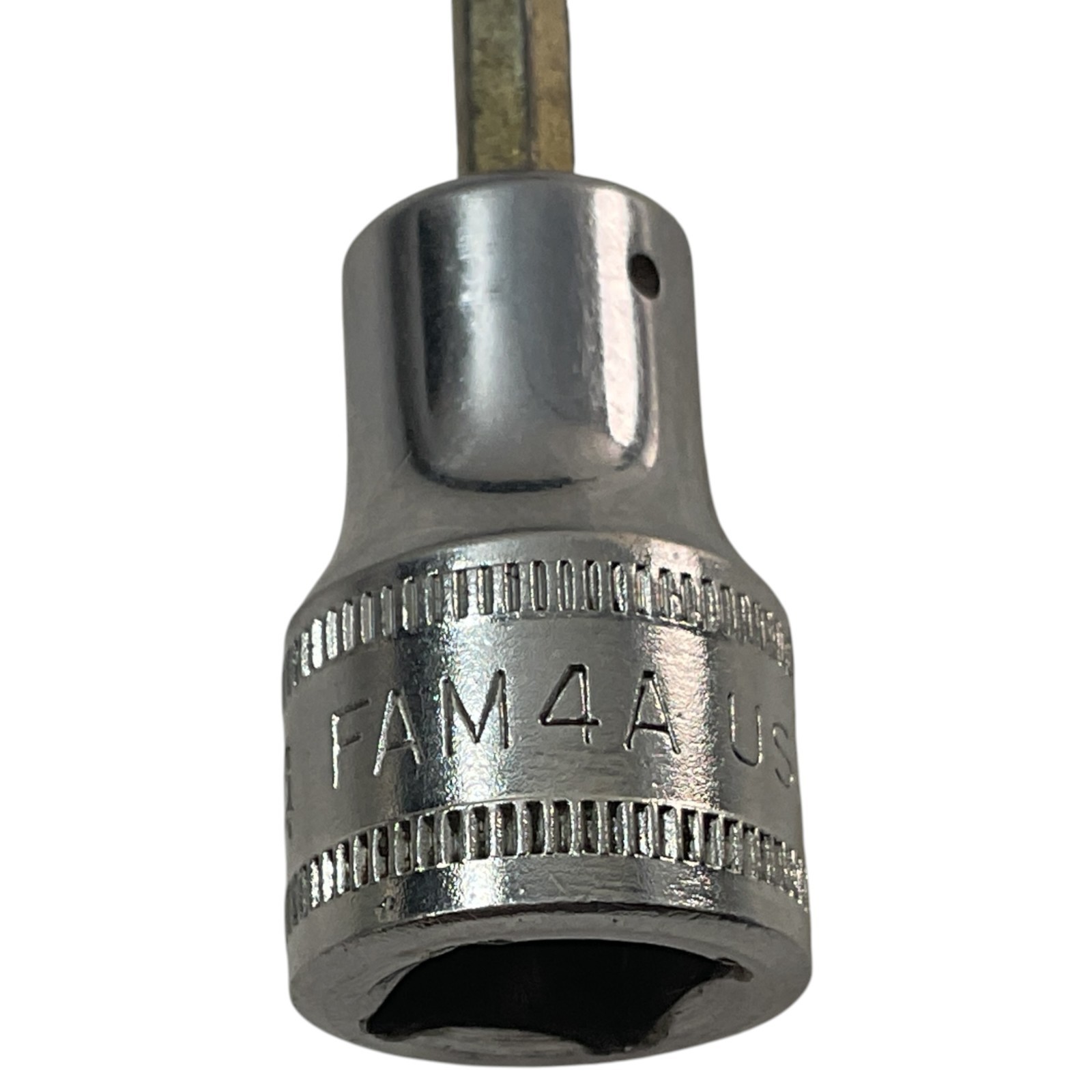 Snap-on Hex Bit Socket 4mm 6 Point 3/8″ Drive FAM4A Sold As Pictured Mechanic