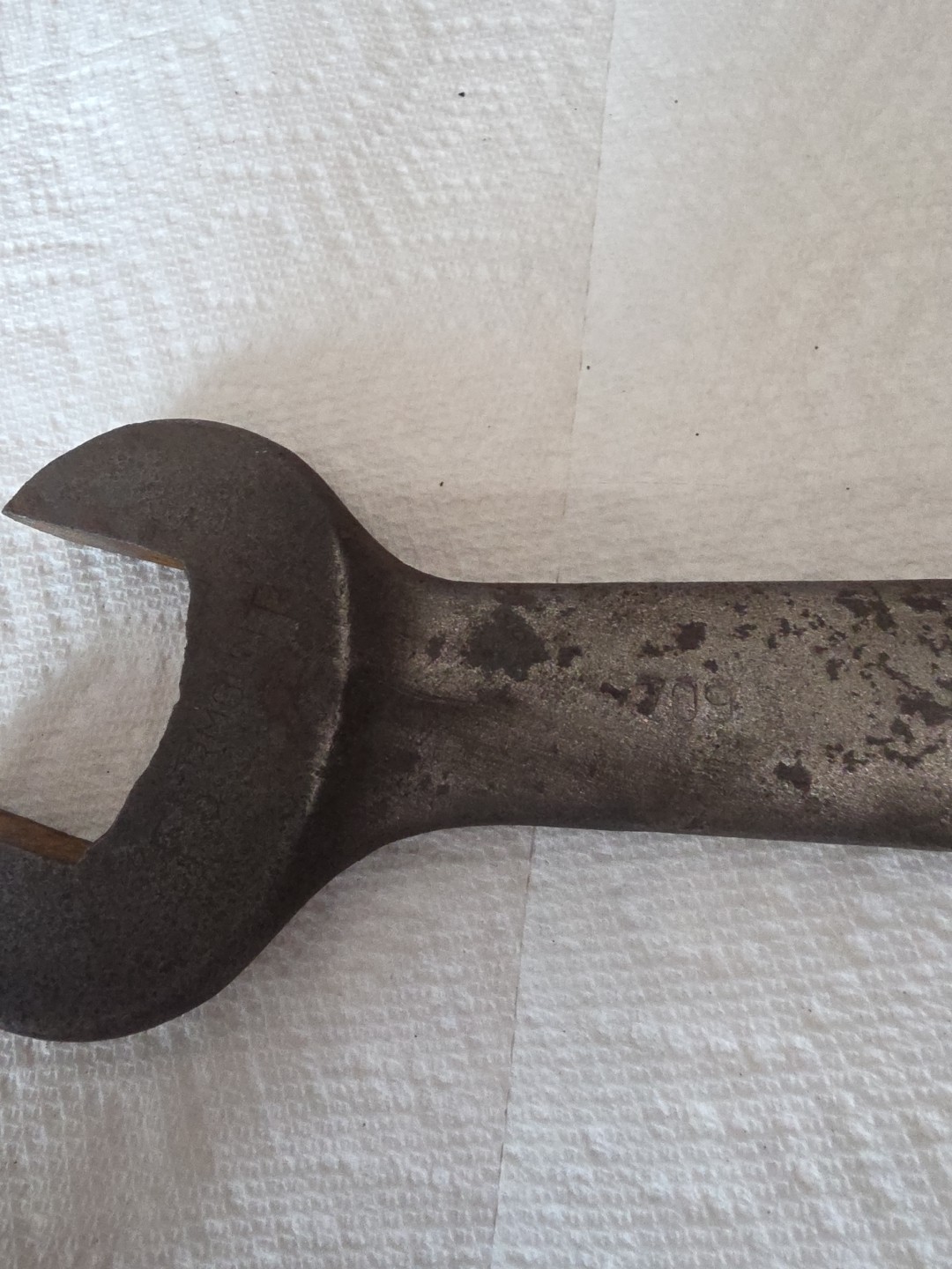 Fairmount Large 1-5/8″ Open End Engineers Wrench 13.5″ Long Vintage Made In USA