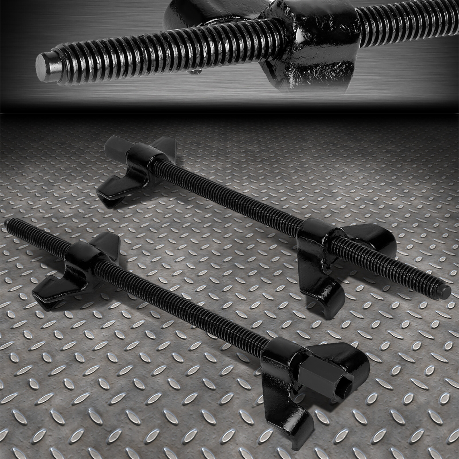 2 X 15″HEAVY DUTY COIL SPRING COMPRESSOR STRUT SUSPENSION REMOVER INSTALLER TOOL