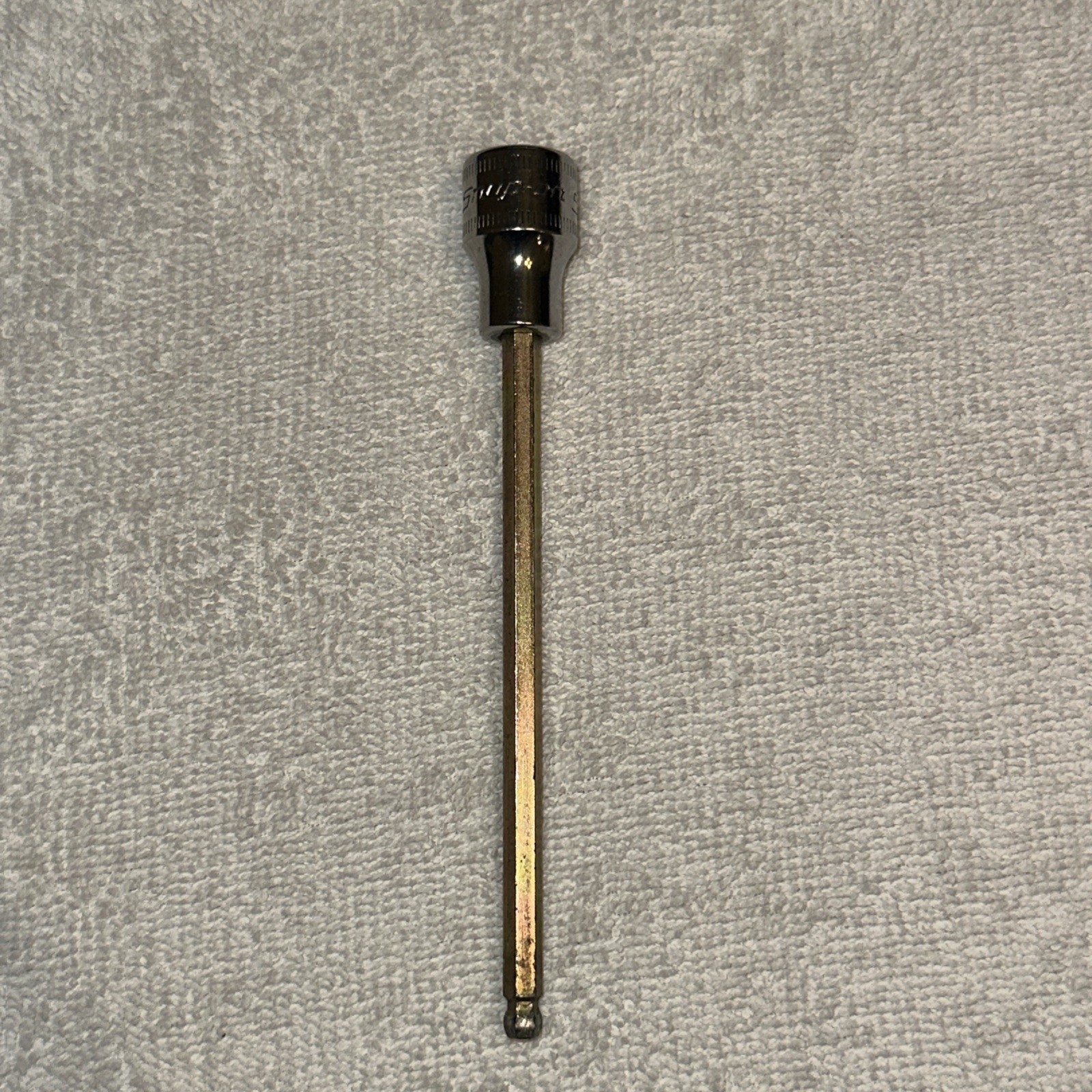 Snap-On FABLM5E 3/8″ dr 4″ LONG Metric 5mm ball end hex head / allen head socket