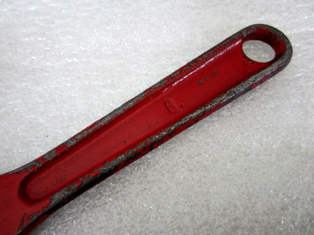 Vintage German 6″ Adjustable Wrench Made in Germany