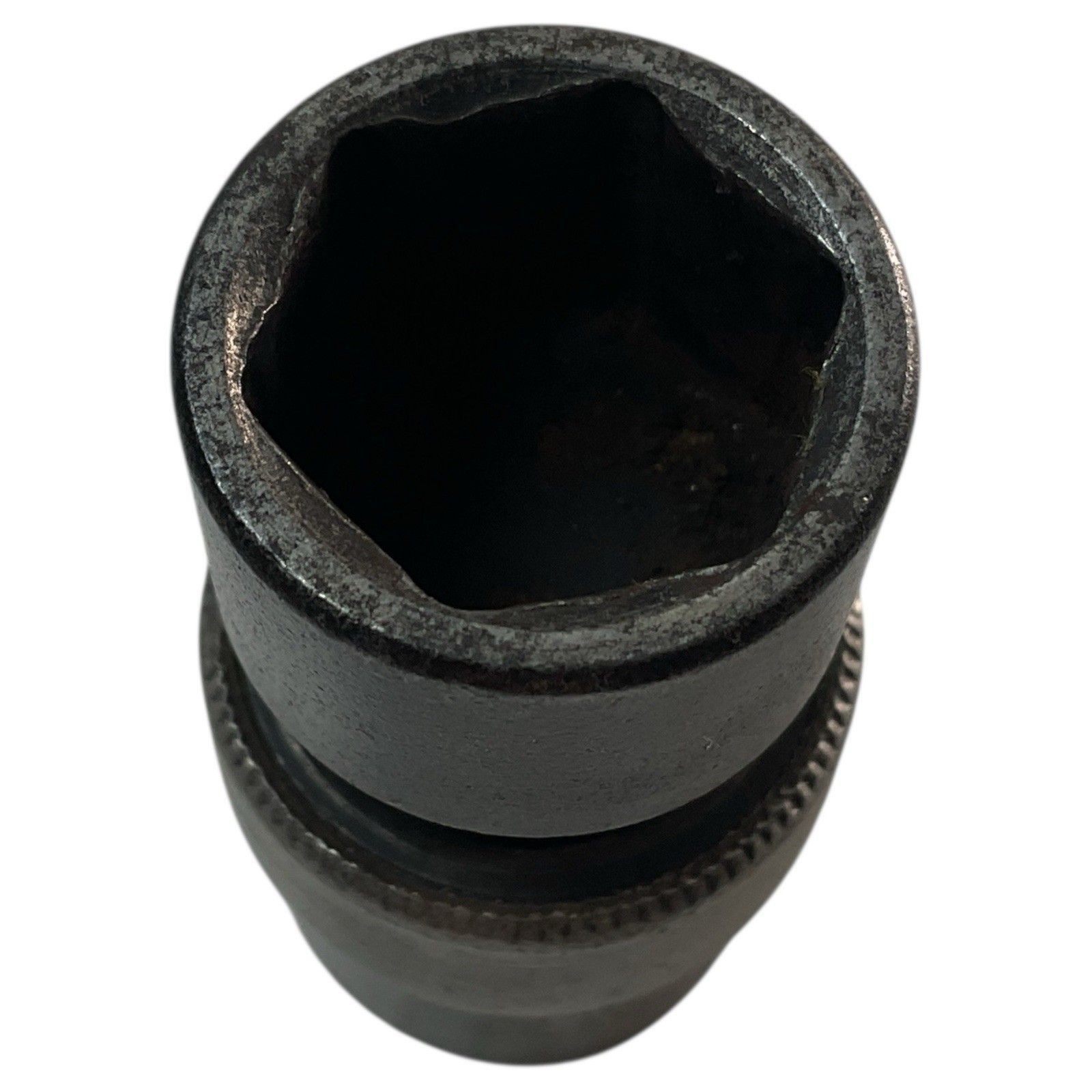 Unbranded CR-MO 16mm Impact Swivel Socket 3/8″ Drive 6 Point Used Fast Ship