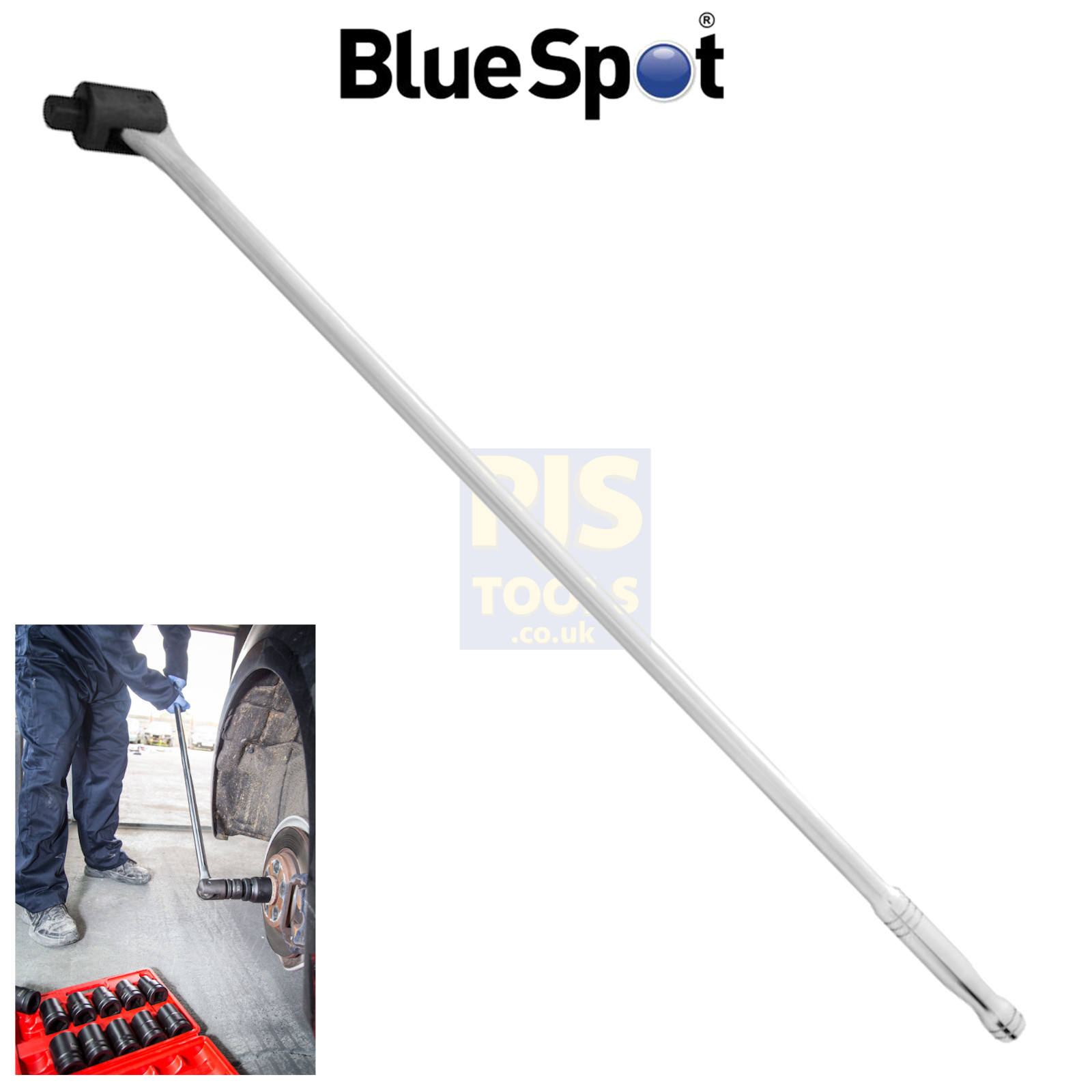 Blue Spot 02013 39in 1000mm 3/4 drive power breaker bar swivel handle