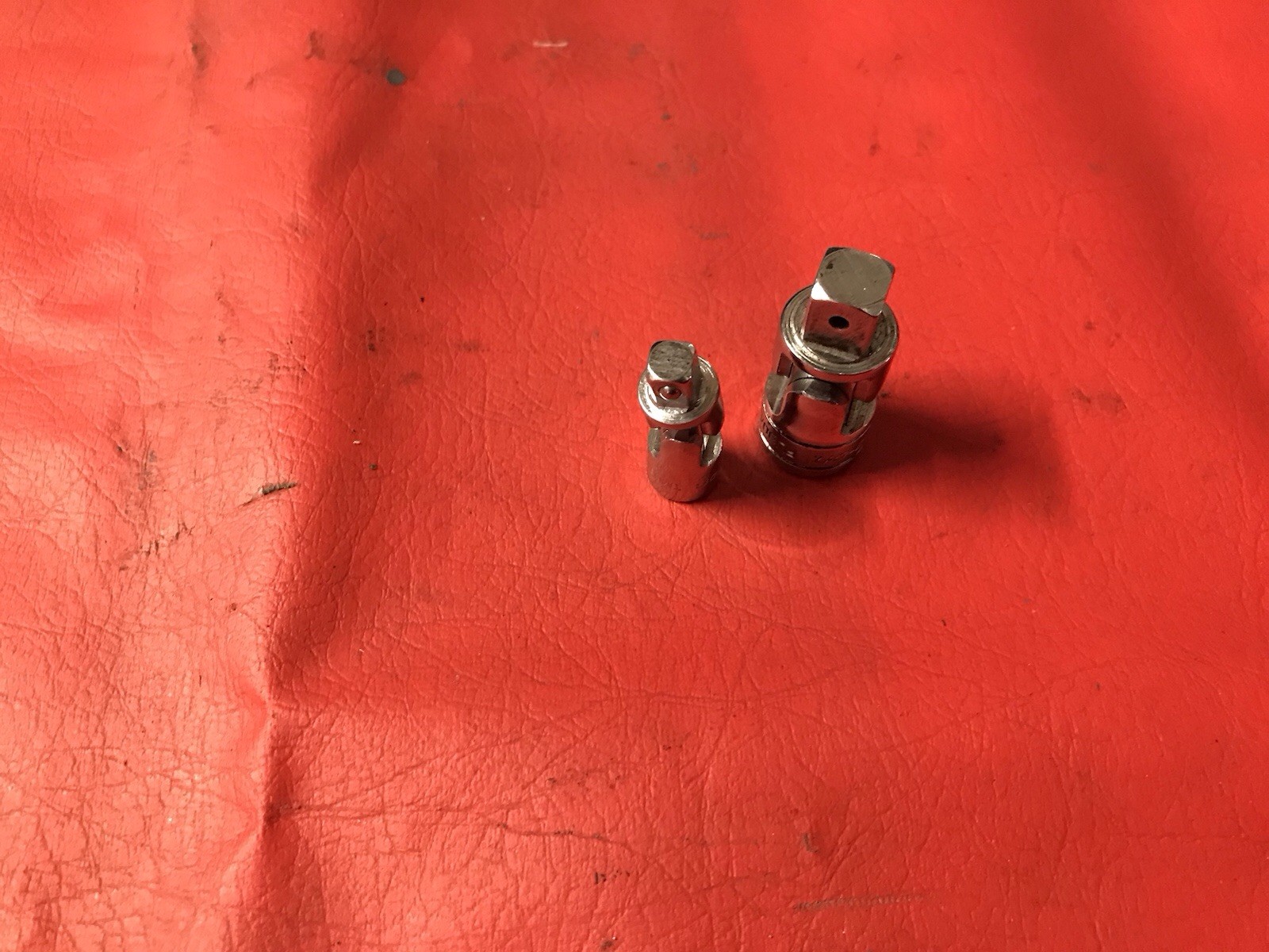 Snap On FU80A 3/8” Drive & TMU8 1/4” Drive Universal Joint Socket Adapters