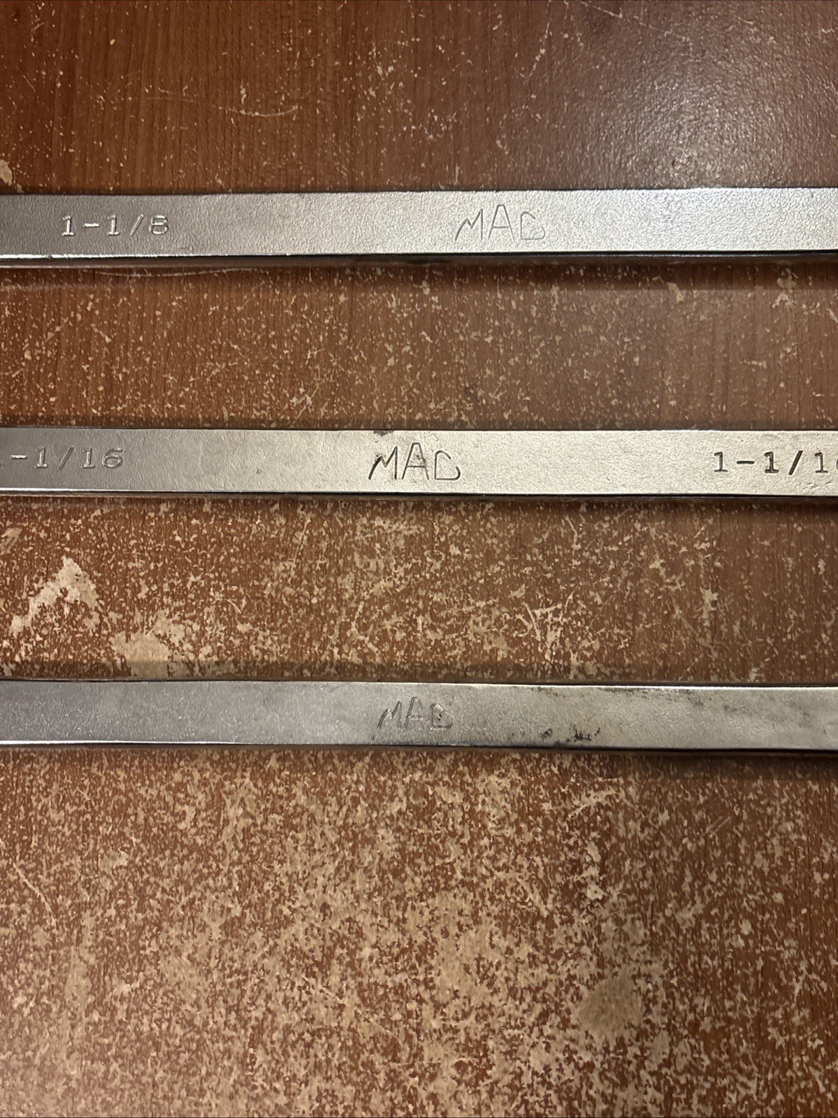 Mac Tools Large Combination Wrench Lot USA