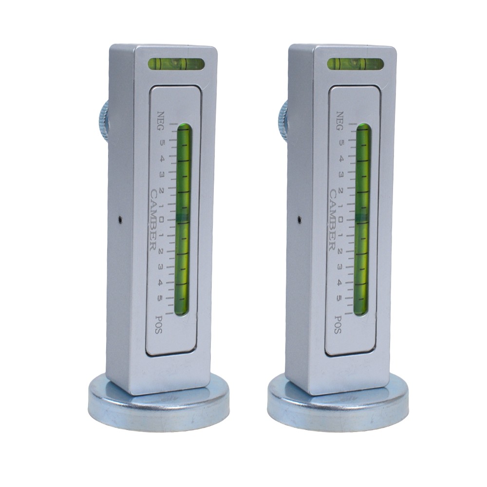 2× Magnetic Gauge Tool Car Camber Castor Strut Wheel Alignment Truck Adjustable