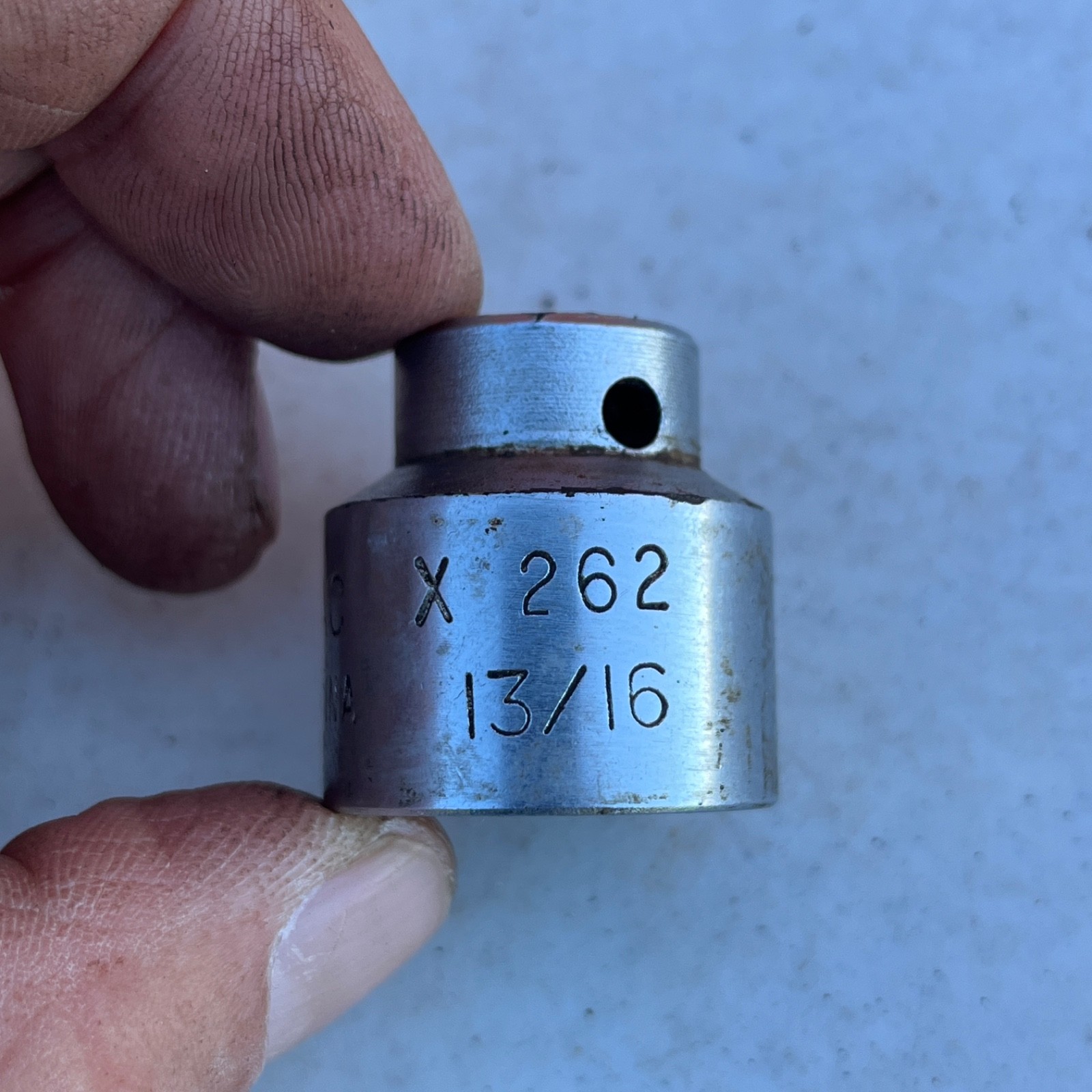 Mac Tools USA X262 13/16″ SAE Shallow Socket 3/8″ Drive 12 Point Chrome Finish