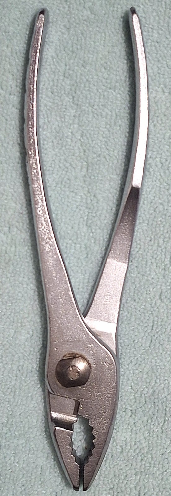 Vintage Utica Tools USA 7-8 Slip Joint Pliers 8 Inches Long, Nice!