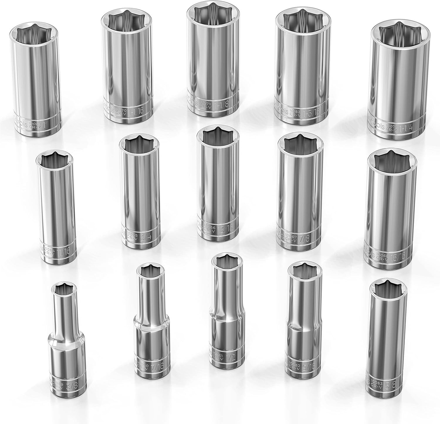 SAE Deep Socket Set – Professional Grade