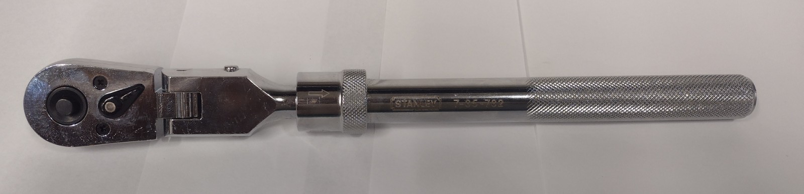 Stanley 3/8-inch drive extendable locking flex-head ratchet, 7-85-782