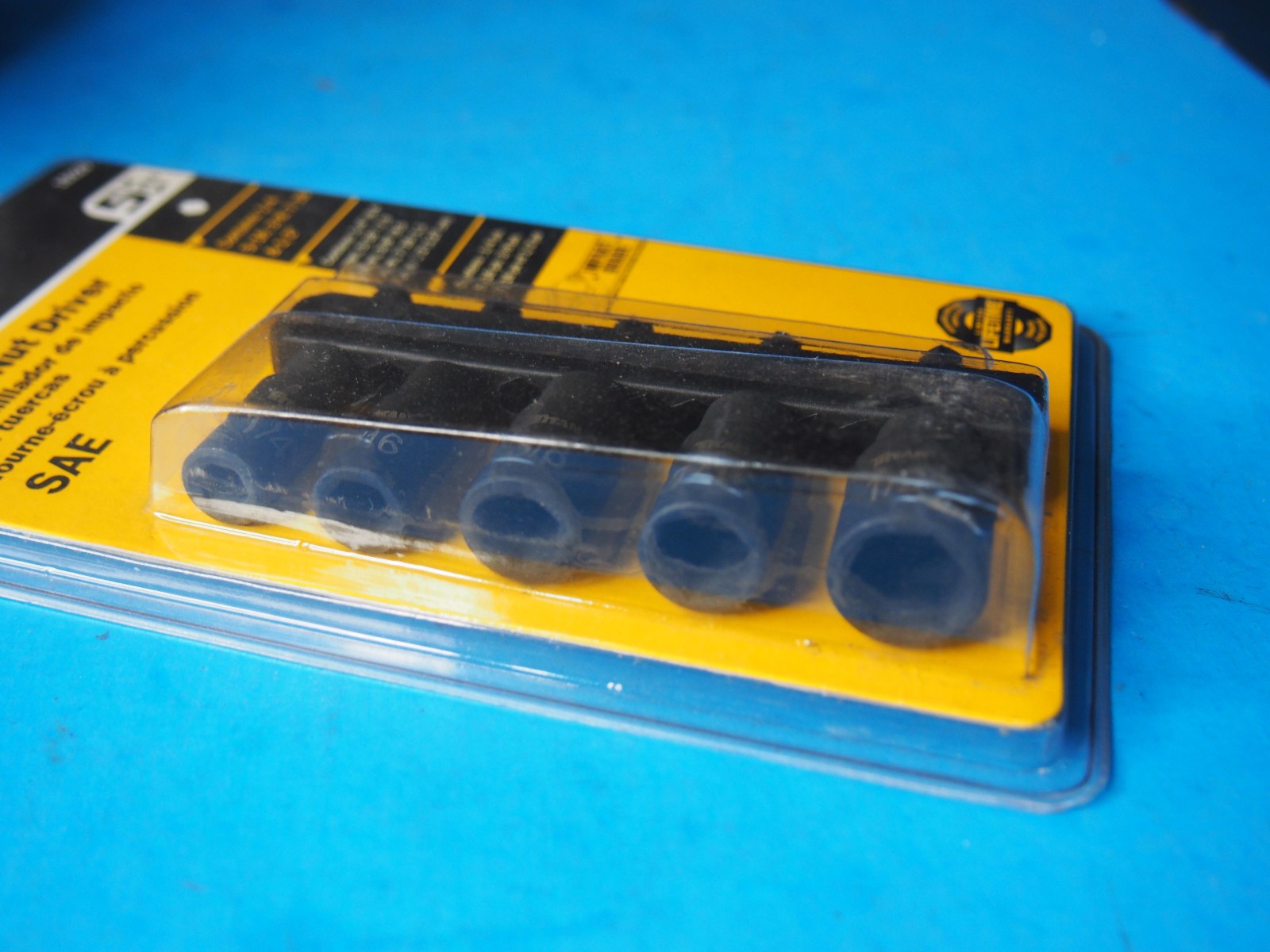Titan 15220 SAE Impact Grade Nutsetter Set (5 Pieces) Nut Driver 1/4″-1/2″ Size