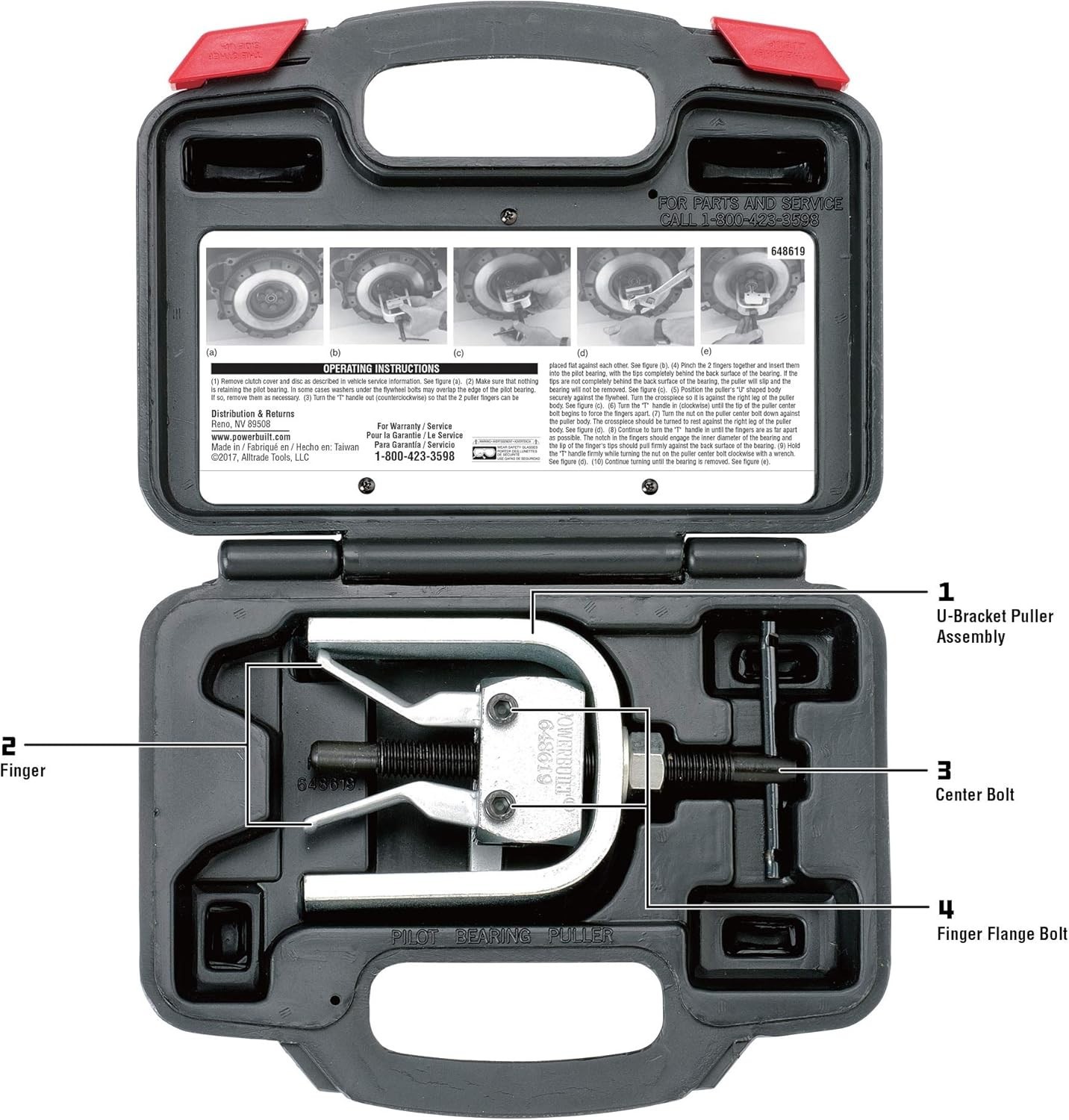 Pilot Bearing Puller, Remove Bearings and Bushings, Foreign and Domestic Car …