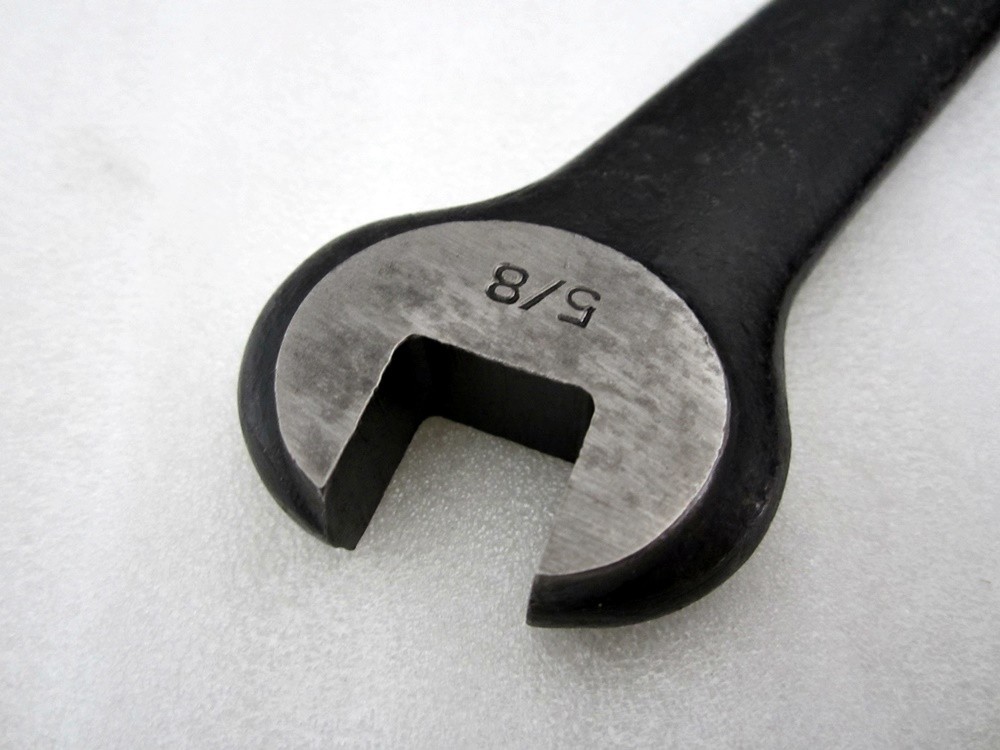 Antique Fairmount 9/16″ x 5/8″ Open End Wrench No. 535 Made in USA