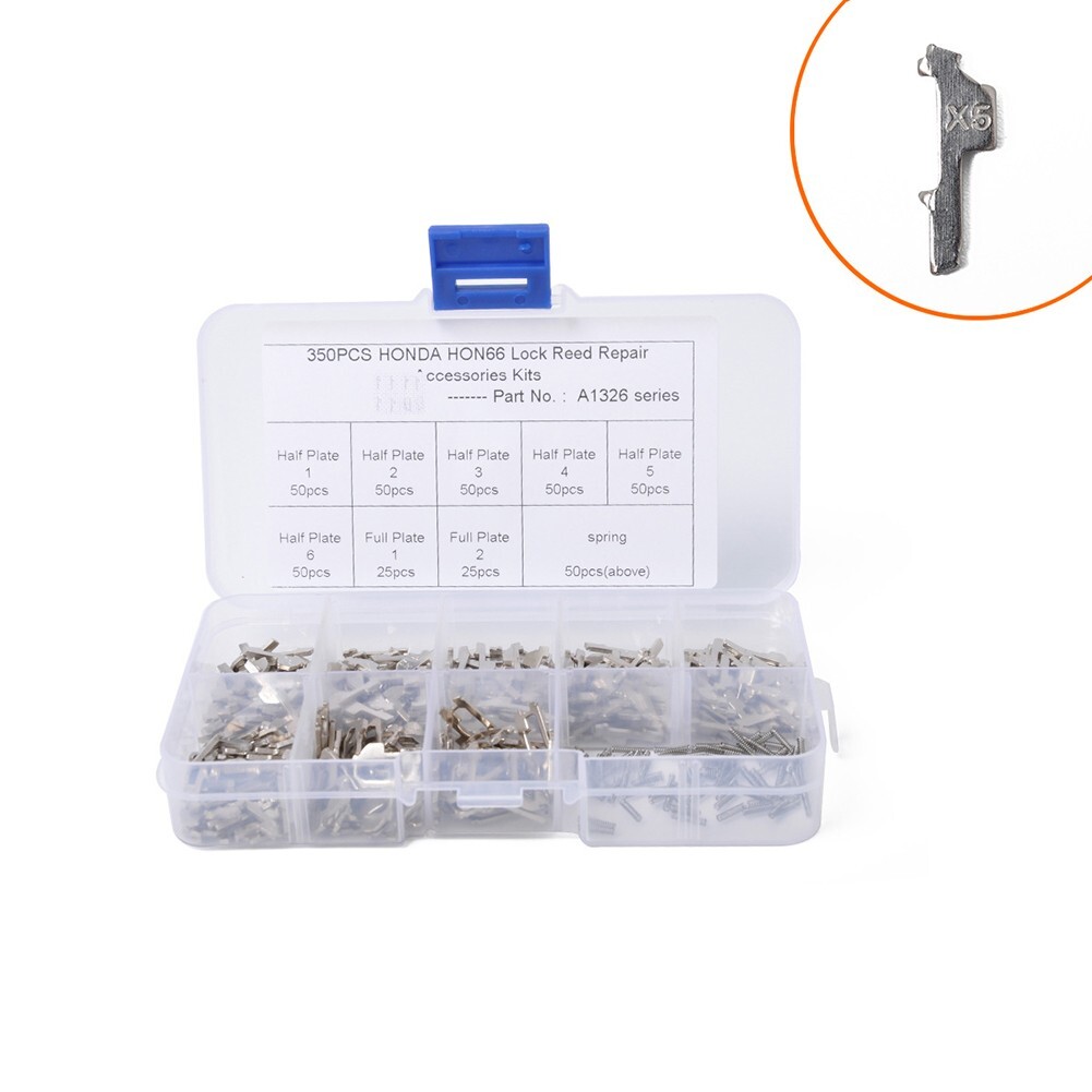 For Car Lock Reed Lock Plate Auto Key-Lock Repair Accessories,350PCS/Box