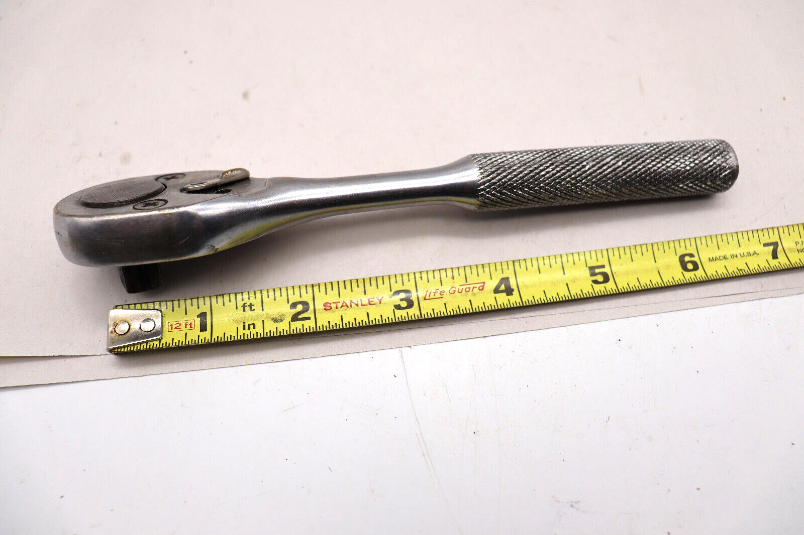 Vintage Proto 3/8 Drive Pear Head Ratchet 5249 Made In The USA