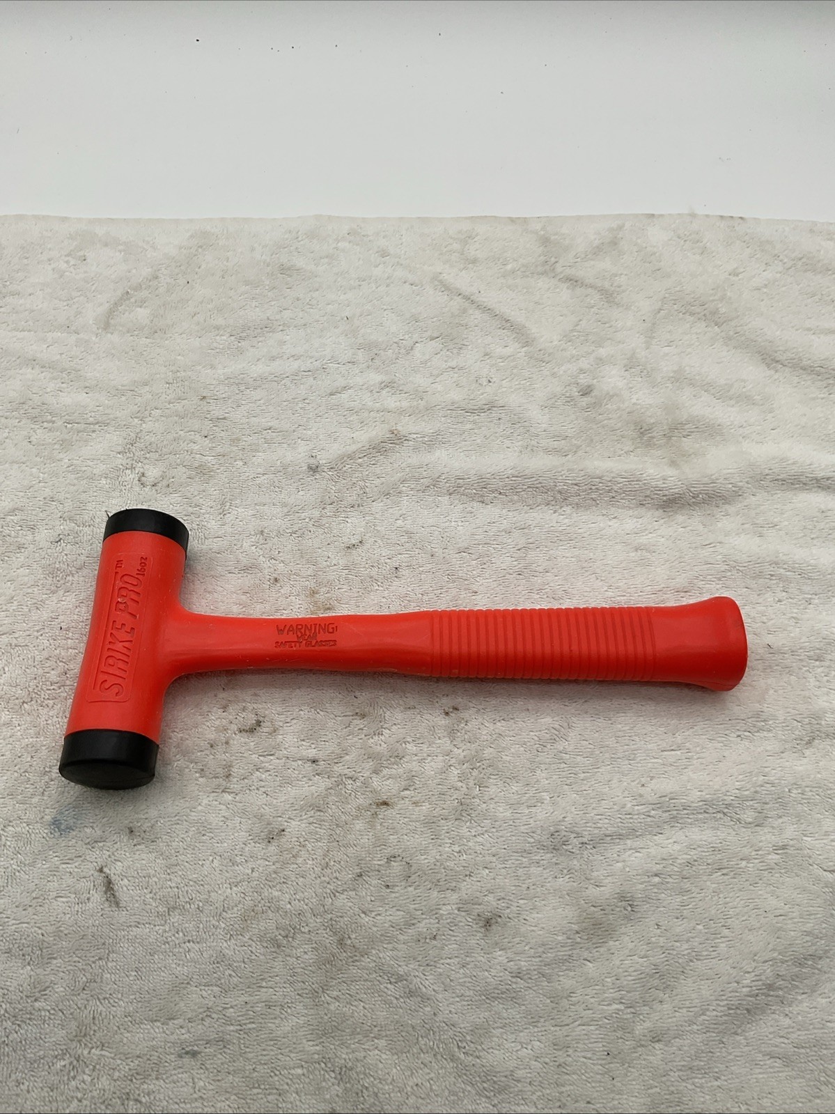 Vintage Strike Pro Nupla 16oz Dead Blow Hammer Pat. No. 5,375,486 Pat. Pend!!!S1