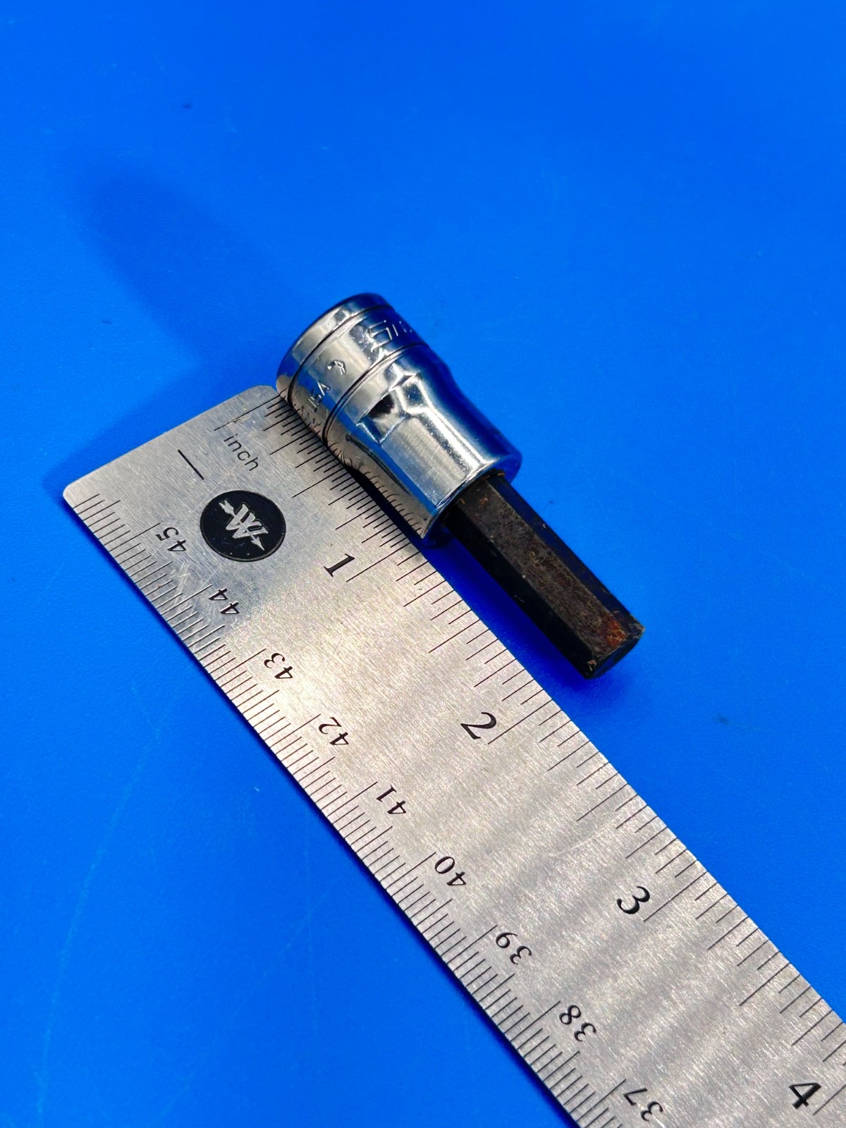 Snap-on Hex Bit Socket 3/8” Drive 5/16” SAE FA10E USA N-4-20