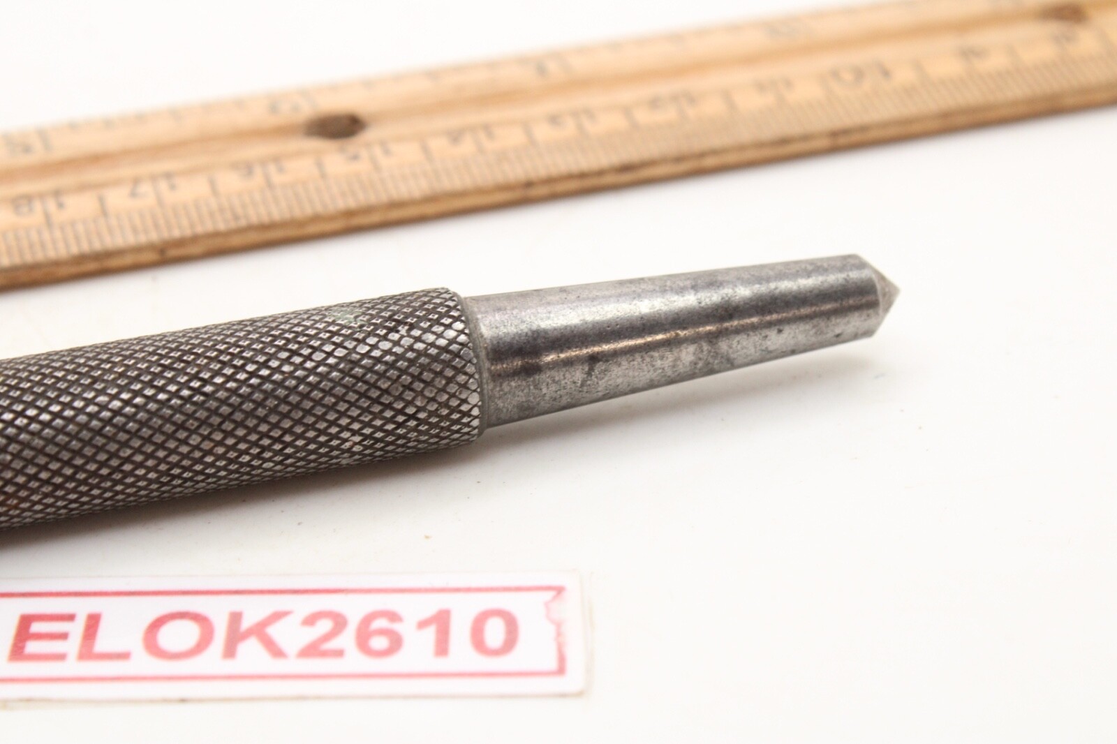 L. S. Starrett Center Punch Knurled Shank 4.75″ Long USA