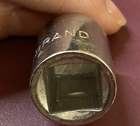 Herbrand 44000-1/2” to 3/8”adapter MADE IN USA Vintage Old Stock Free Shipping