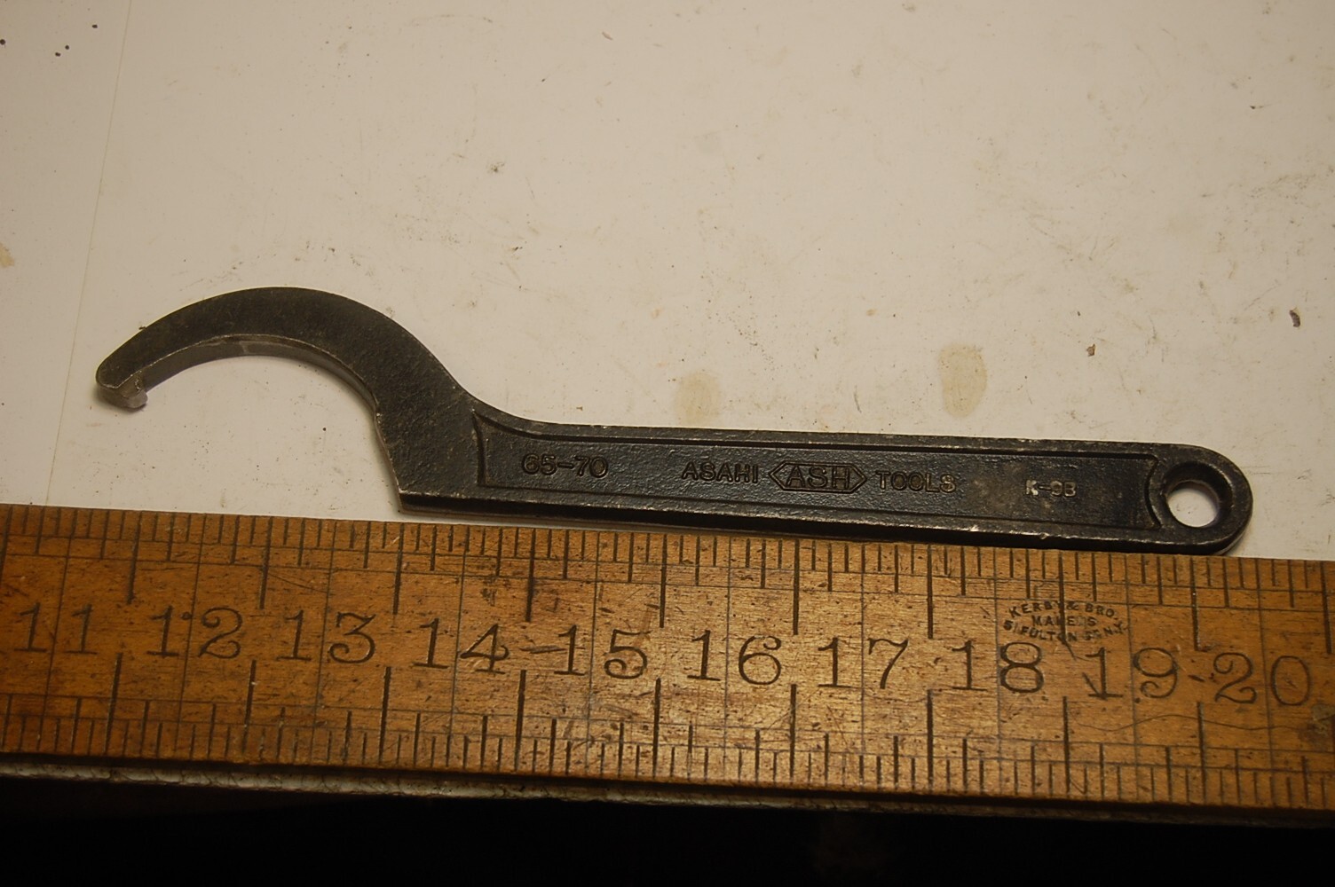 ASAHI ASH TOOLS spanner crankshaft tool 65-70 lathe milling