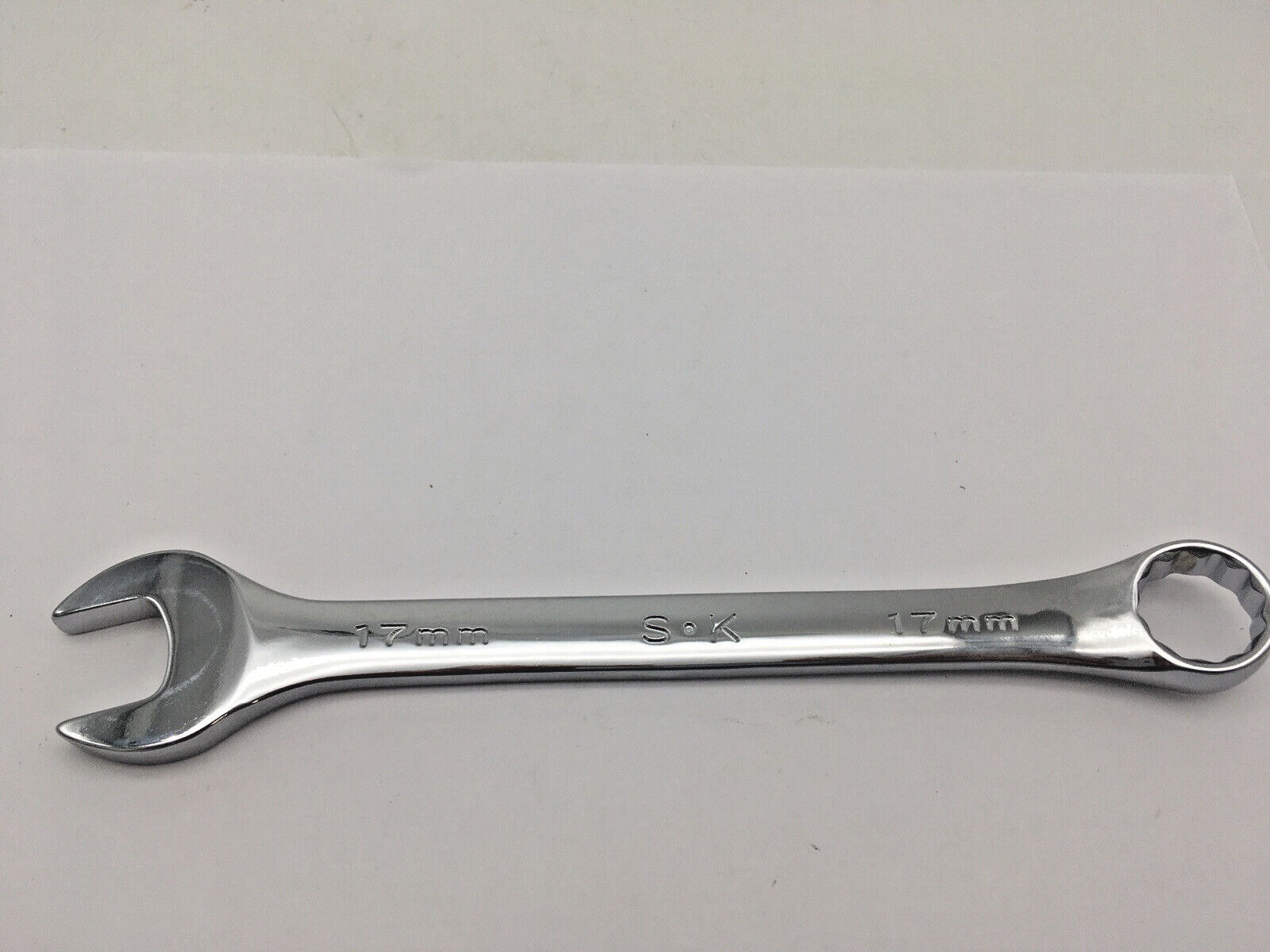 SK Hand Tools 88317 17mm 12pt Metric Combination Wrench Looks New