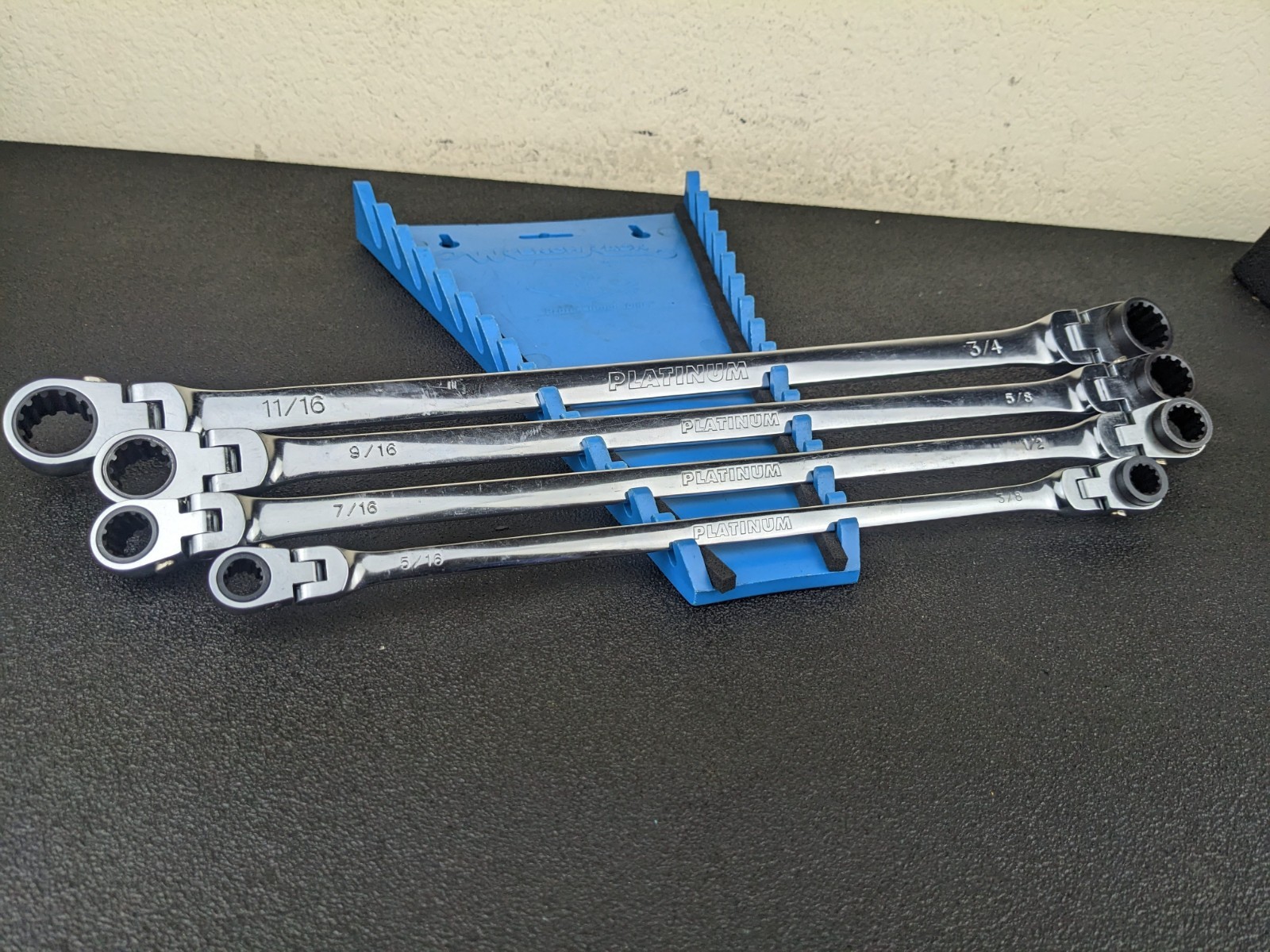 #bo130 Platinum XXL Reversible SAE Ratcheting Flex-Head Wrenches 99750