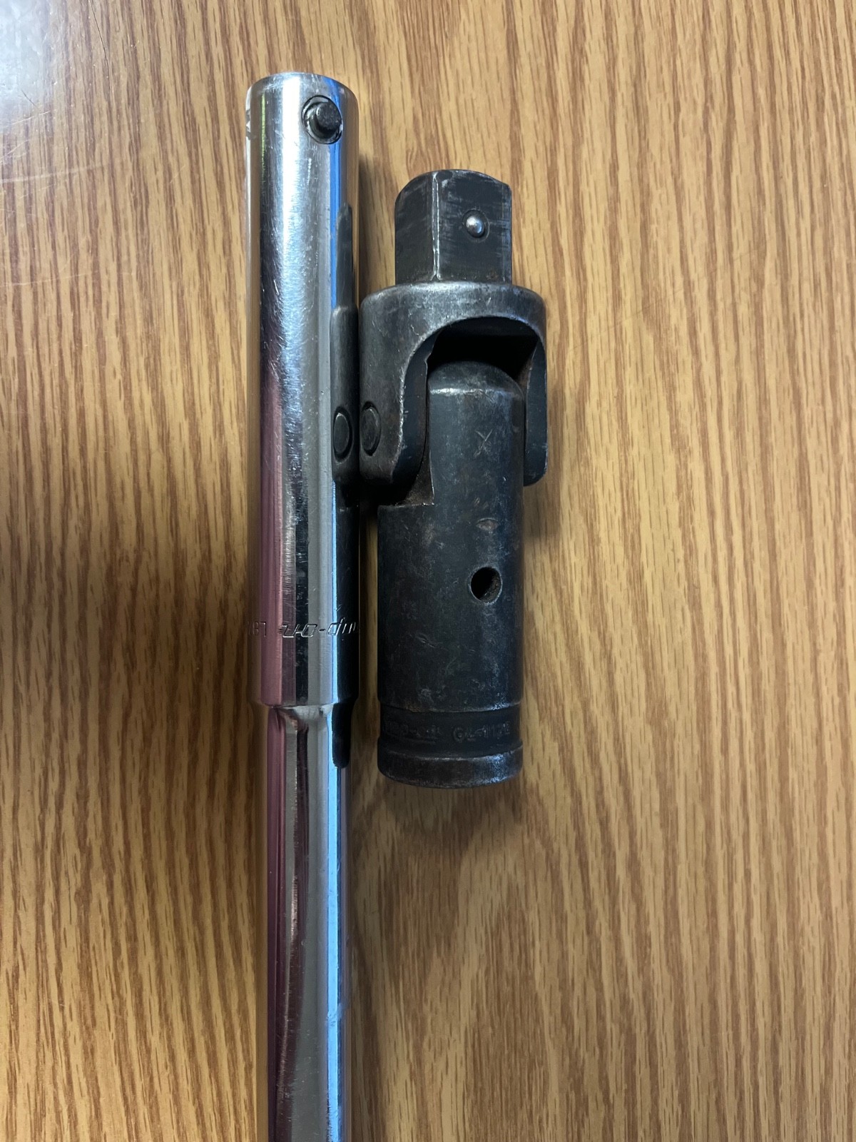 SNAP ON -GL112E & L872h 3/4 SWIVEL HEAD WITH 19.25″ LONG BREAKER BAR- LOC#166
