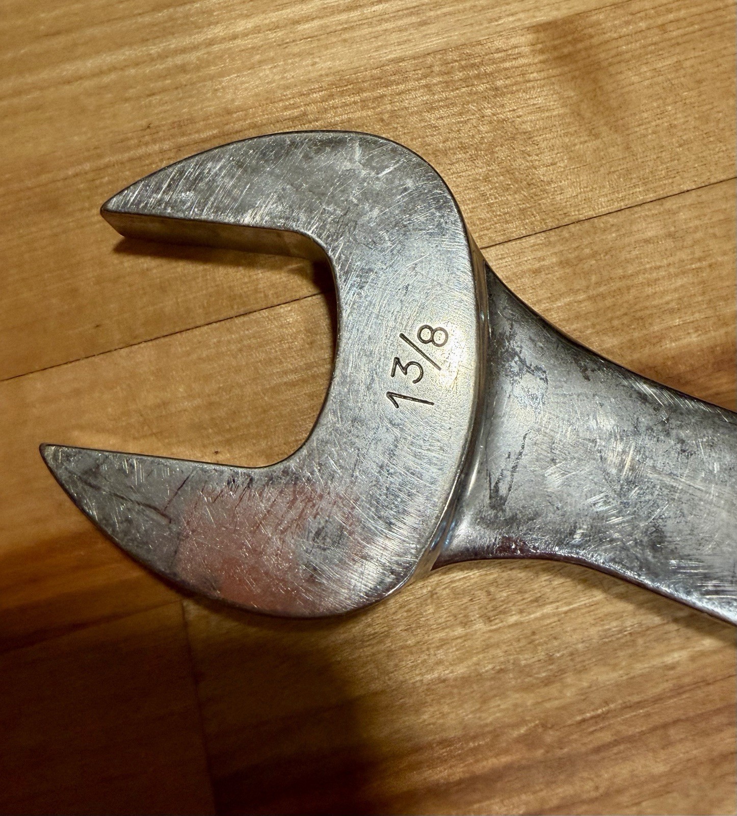 Vintage Snap-on 1-3/8″ x 1-7/16″ Double Open Ended Wrench (VO4446)