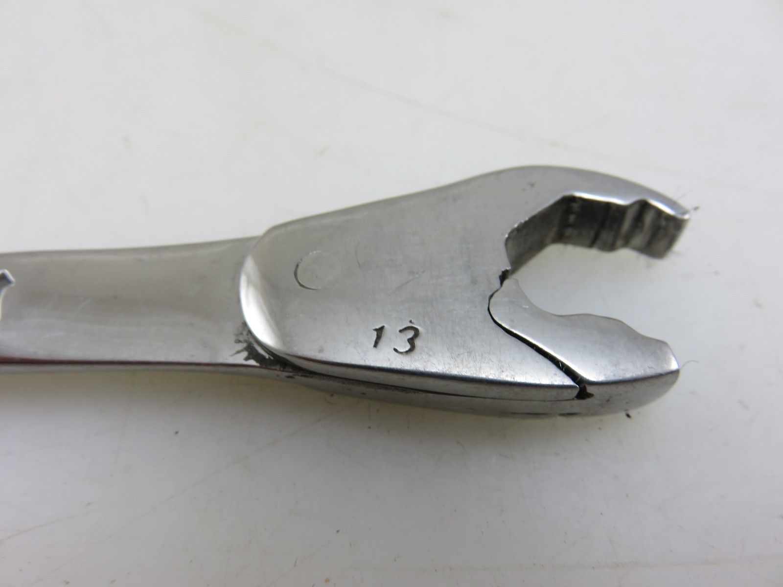 Alden Wrench METRIC Open End Ratcheting & Fixed Wrench 13mm x 13mm Made In USA