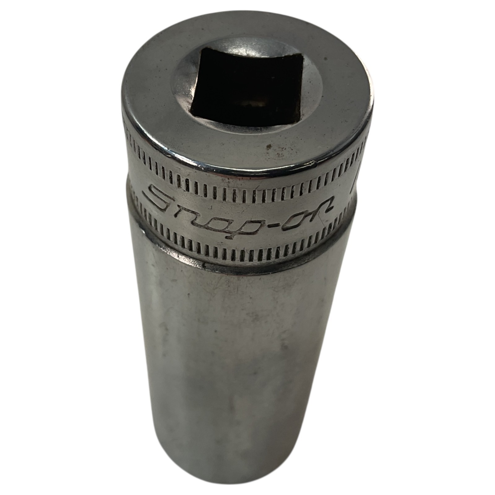 Snap-On Deep Socket 18mm SFSM18 3/8″ Drive 6 Pt USA As Pictured Mechanic Tool