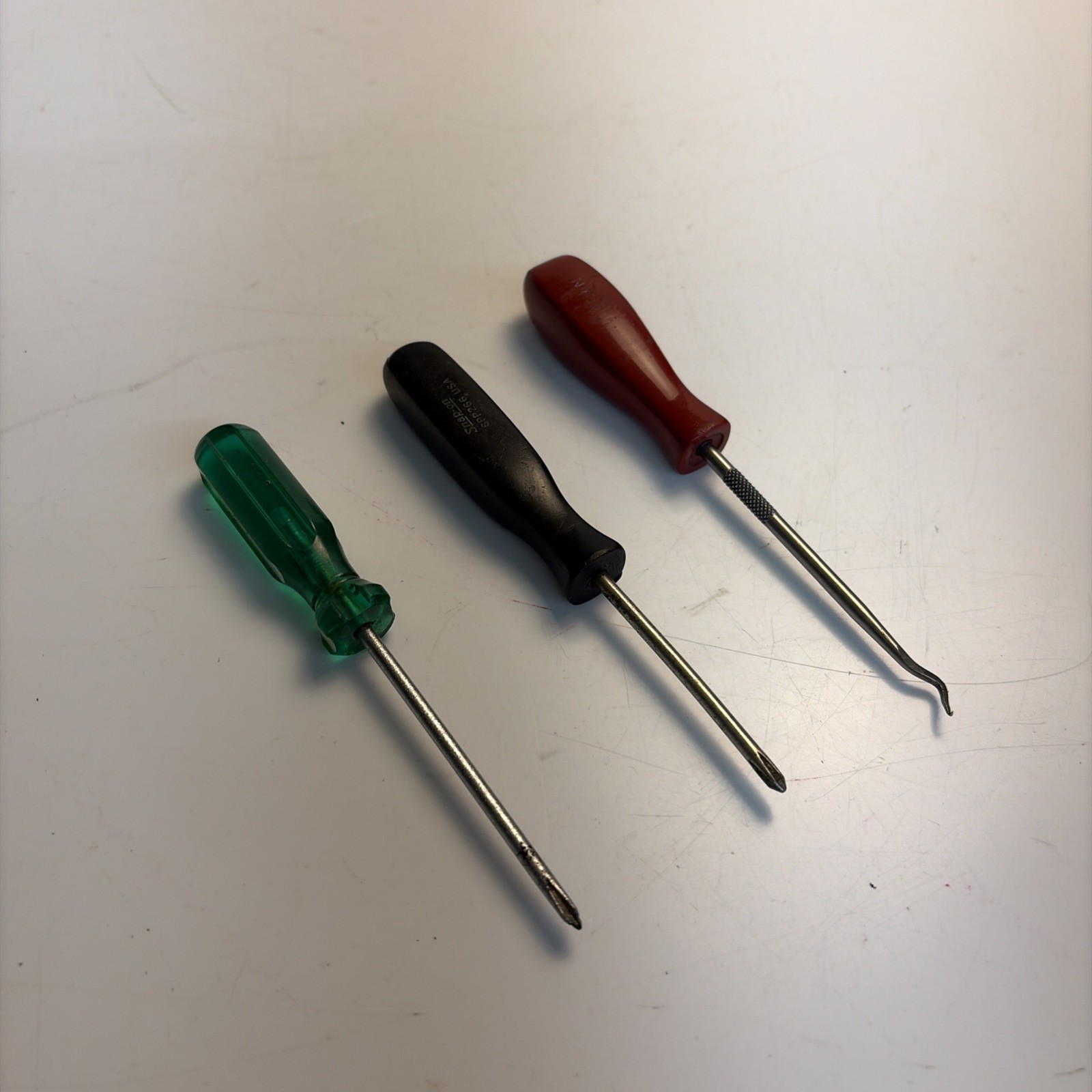 Vintage Snap on SK Precision Screwdrivers Craftsman Pick Set USA 3 Pc