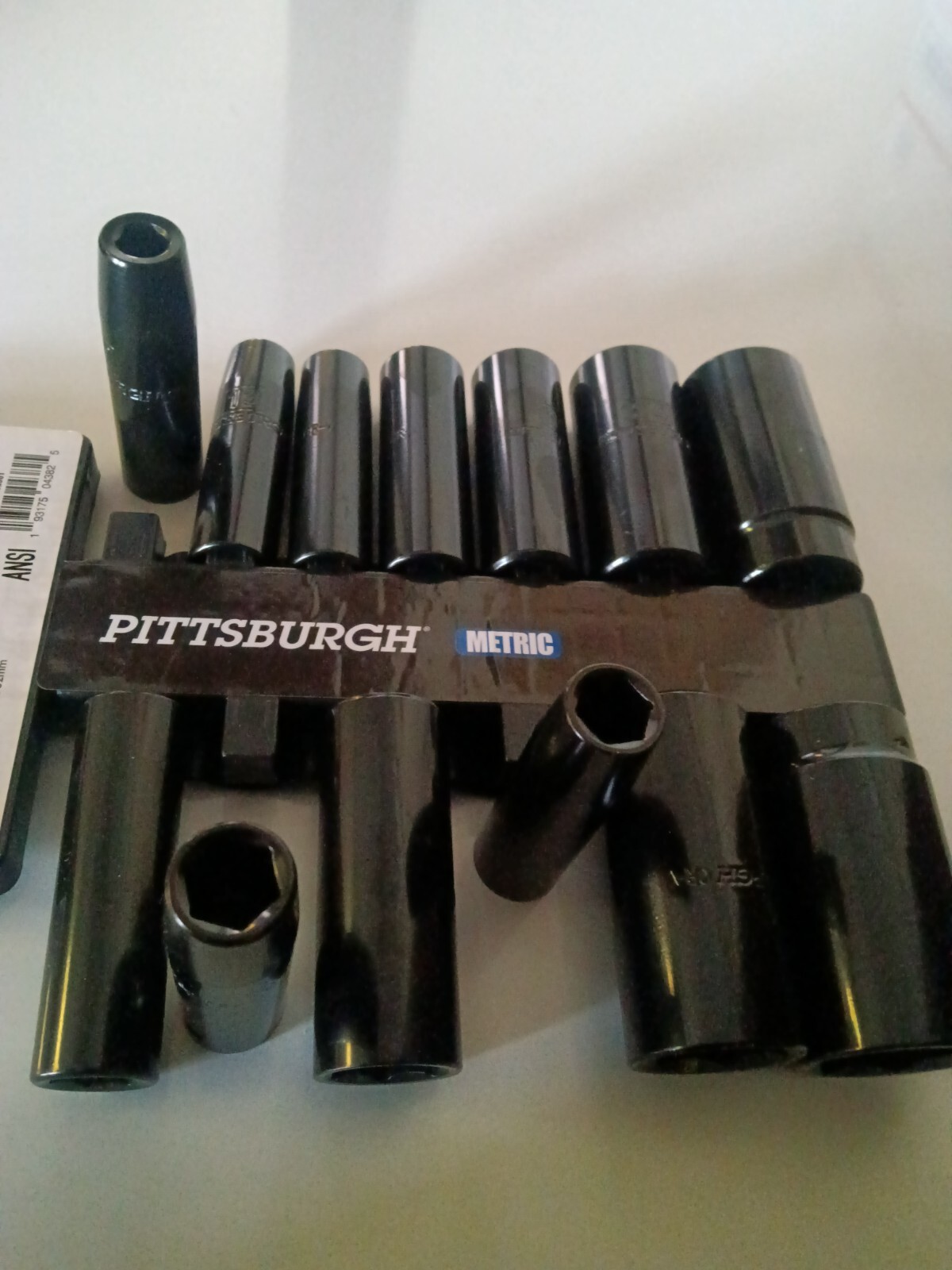 1/2 In. Drive Impact Deep Sockets (6 Point, Metric Only, Pittsburgh)