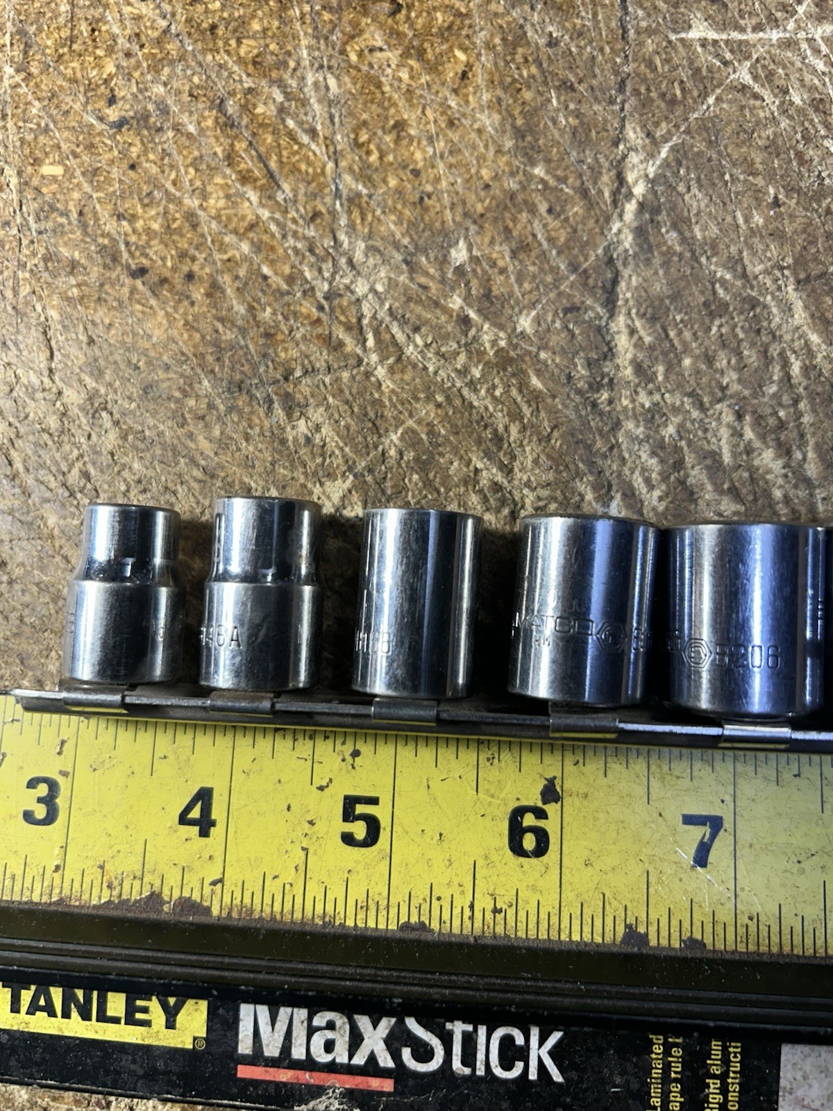 MATCO Tools 9pc 3/8″ Drive SAE Shallow 6 Point Socket Set 3/8 To 7/8”