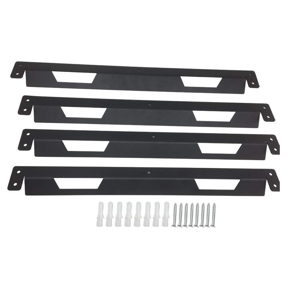 4PCS Iron Mounting Hardware for Toughbuilt For StackTech Toolbox Installation