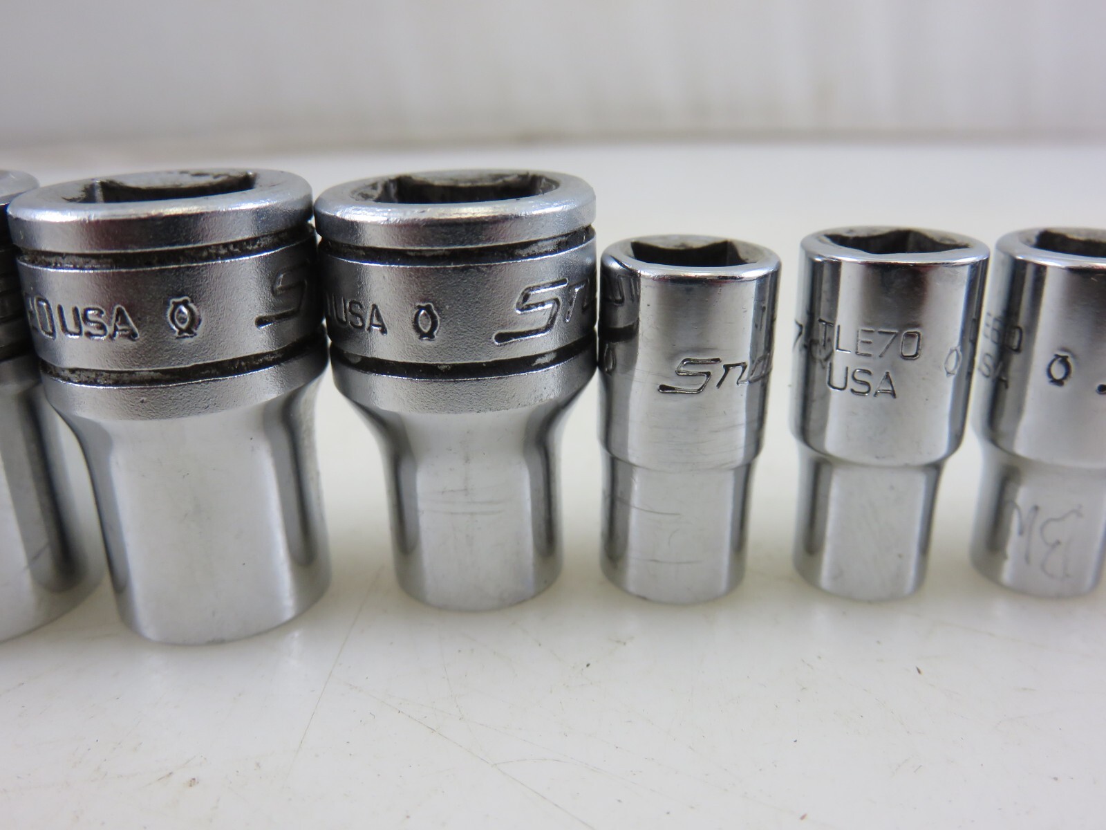 Snap-On 210AFLEY Inverted Torx Shallow Socket Set E4-E18 10pc Set 1/4″ & 3/8″ Dr
