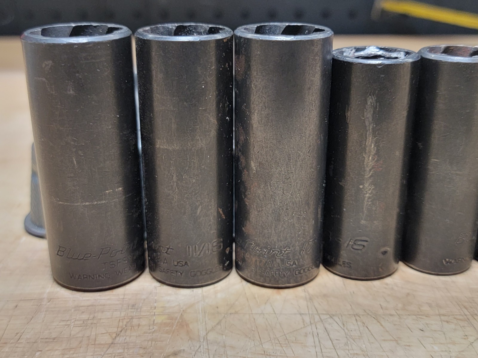 Blue-Point 3/8″ Drive DEEP Metric & SAE TWIST Impact Socket Set 213TSFSYA