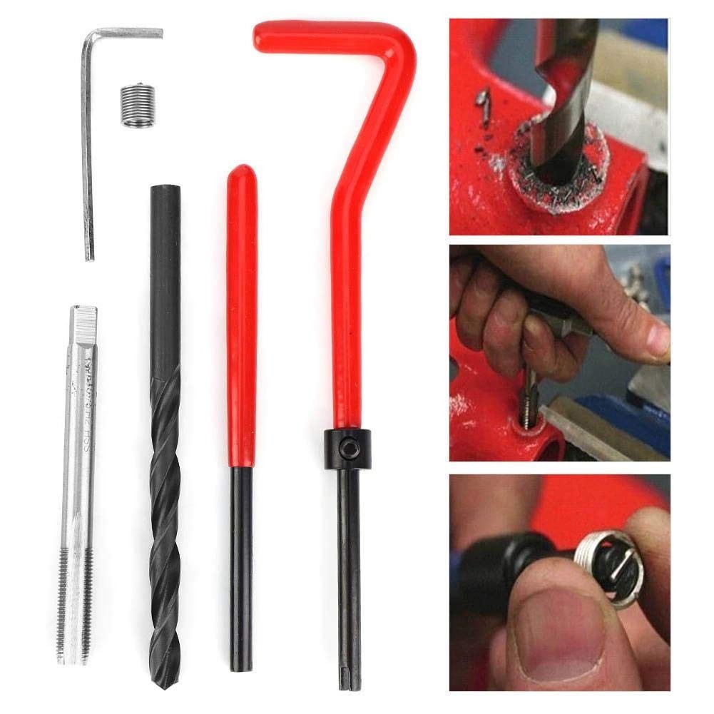 M6x0.75 Thread Repair Kit – Stainless Steel Rethreading Tap Set for Female Threa