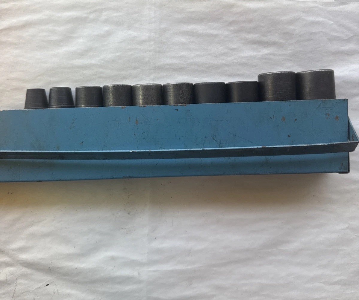 Cornwell 10 Pc 1/2″ Drive Metric Deep Impact Partial Socket Set Size 11-24mm