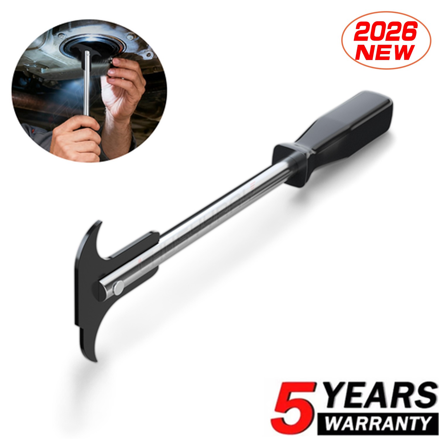 Seal Puller Tool Oil Seal Removal Tool with Dual Hook Universal Wheel Seal Tw x1
