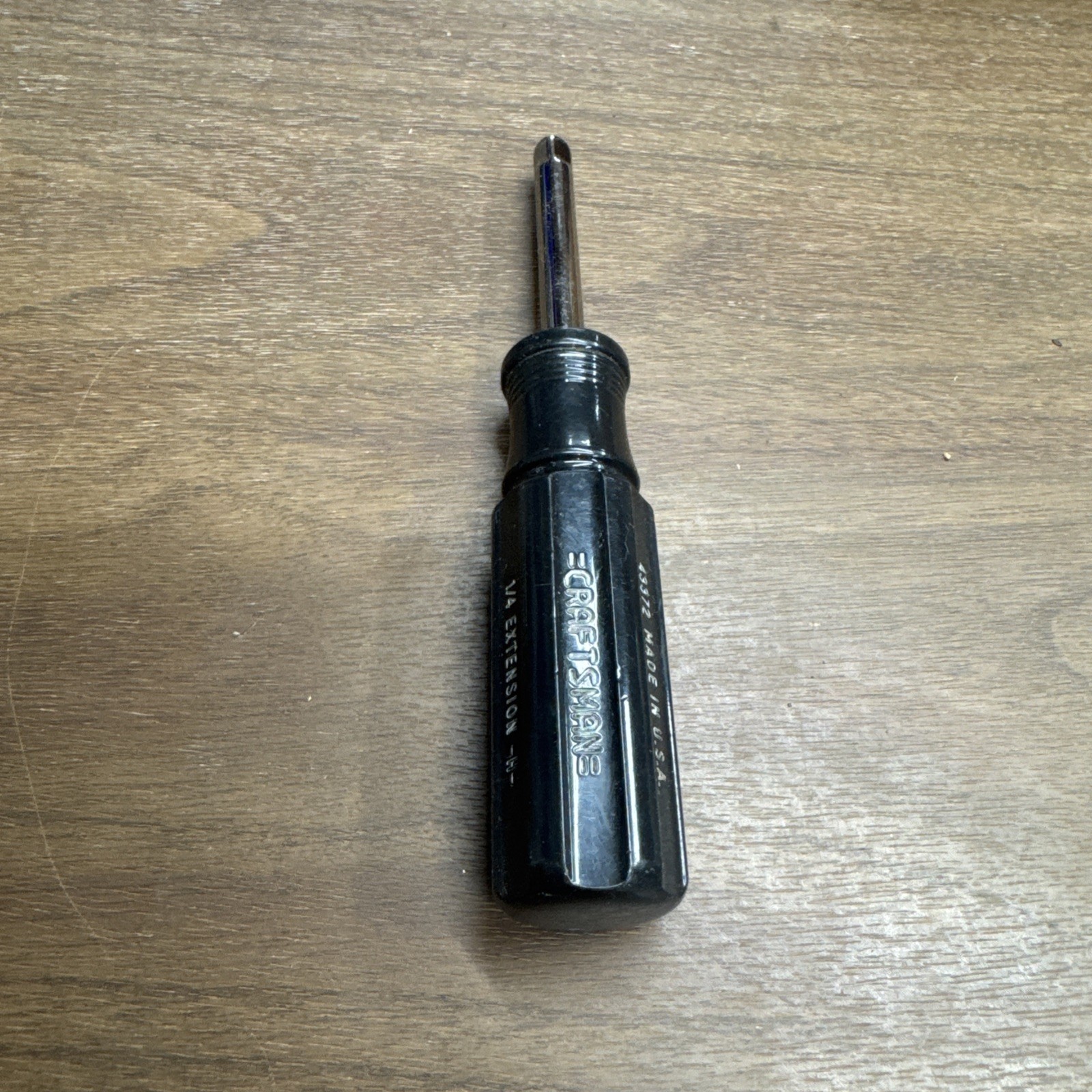 Craftsman 1/4″ Drive BLACK Handle Extension Spinner 43372 USA -H- Series