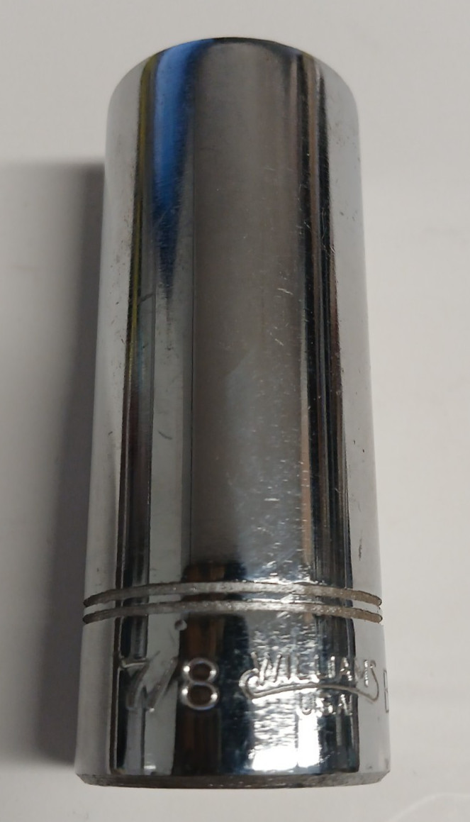 WILLIAMS TOOLS SD1234 – 1-1/16”, SAE, 1/2″ DR., DEEP, 12 PT., SOCKET-USA-NICE-