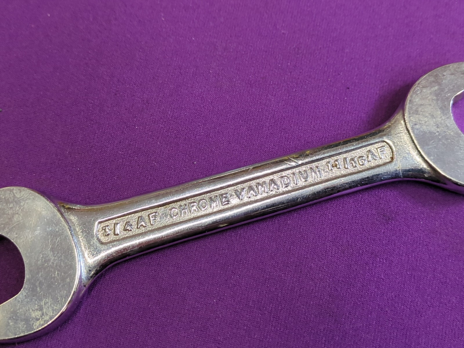 Gordon 3/8″ x 11/16″ AF, Chrome Vanadium, Open Ended Spanner, Sheffield England