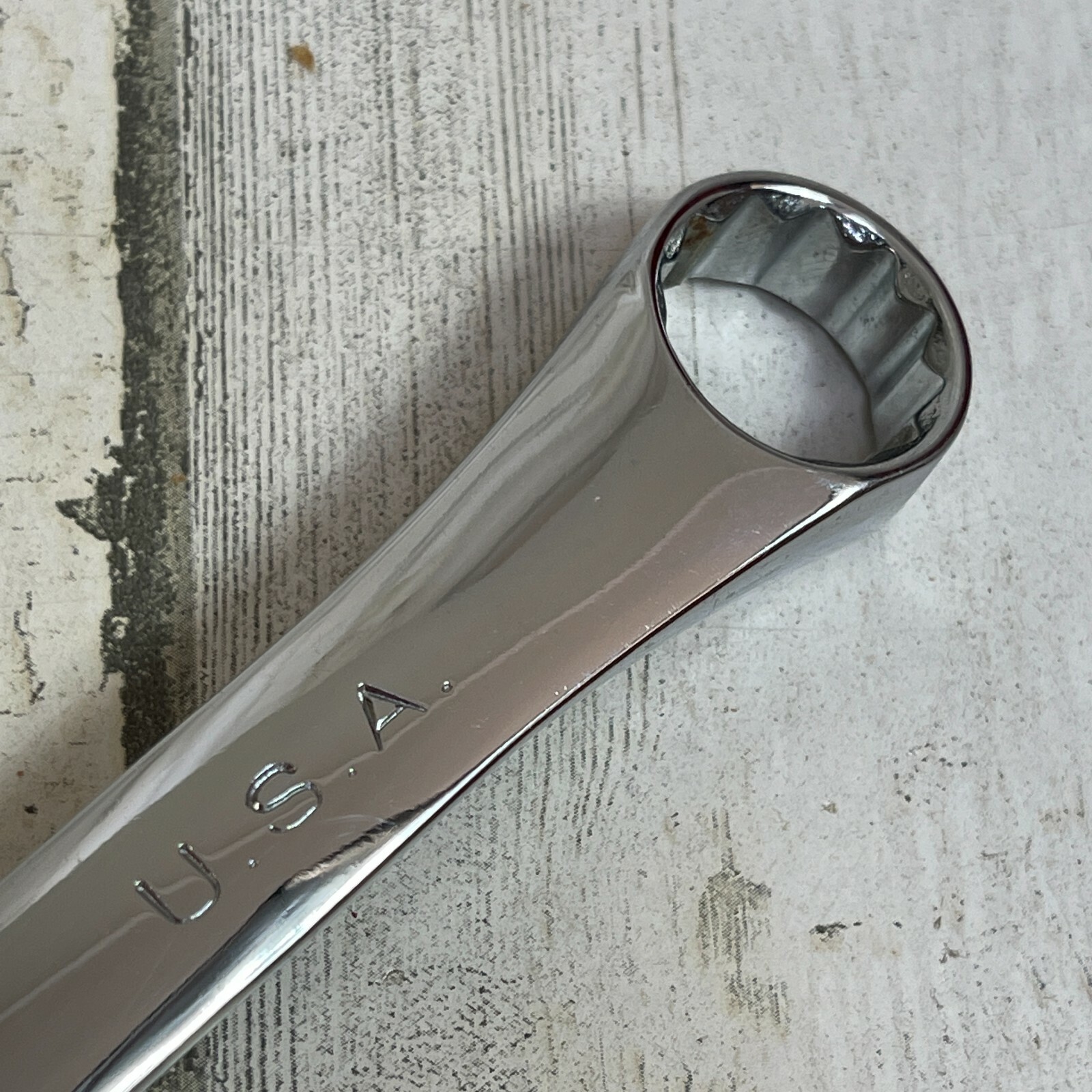 S-K Tools USA 17mm SuperKrome® Metric Combination Wrench 88317 12 Pt SK Polished