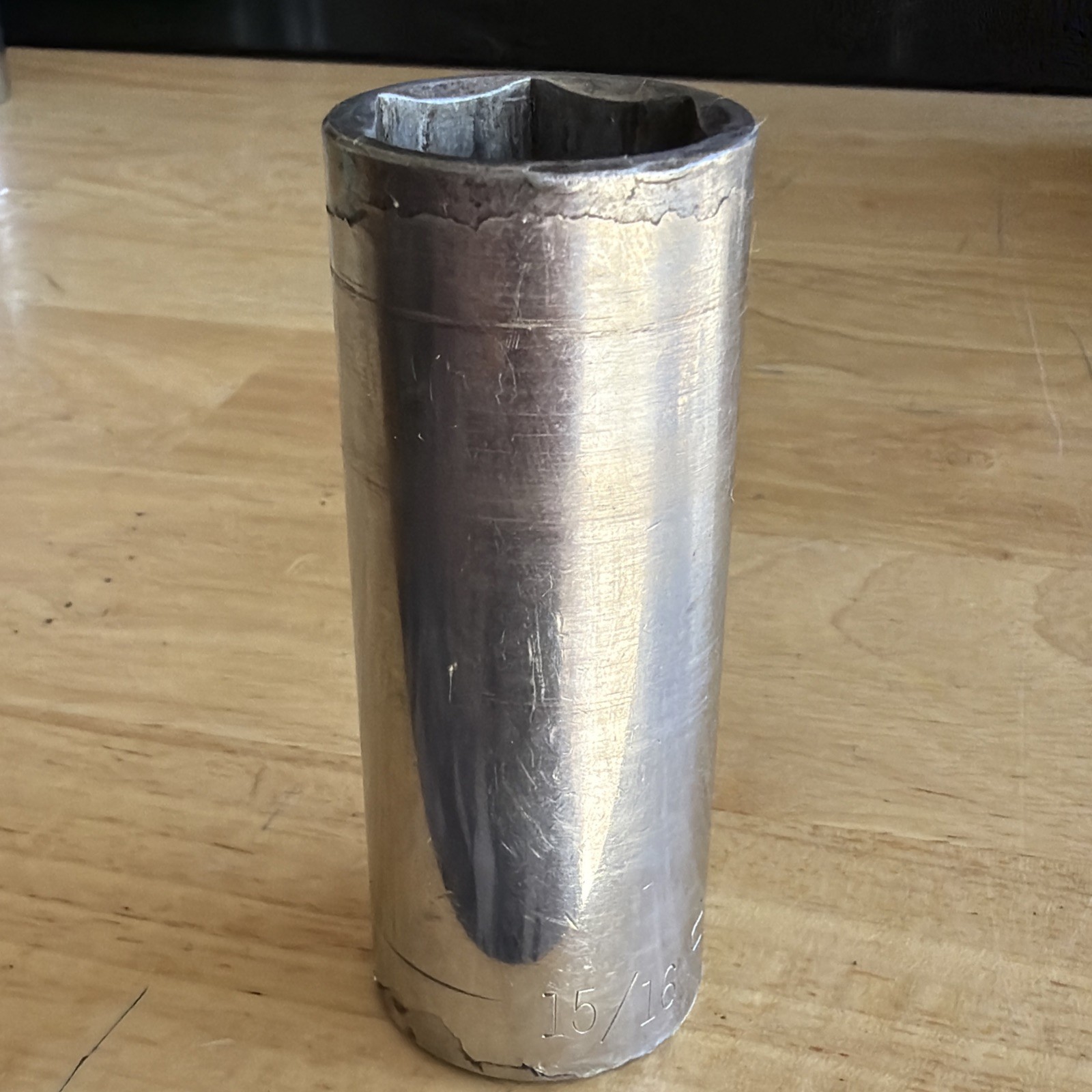 Craftsman 15/16″ Deep Socket 1/2″ Drive 6 Point G Series 47589 Made in USA READ!