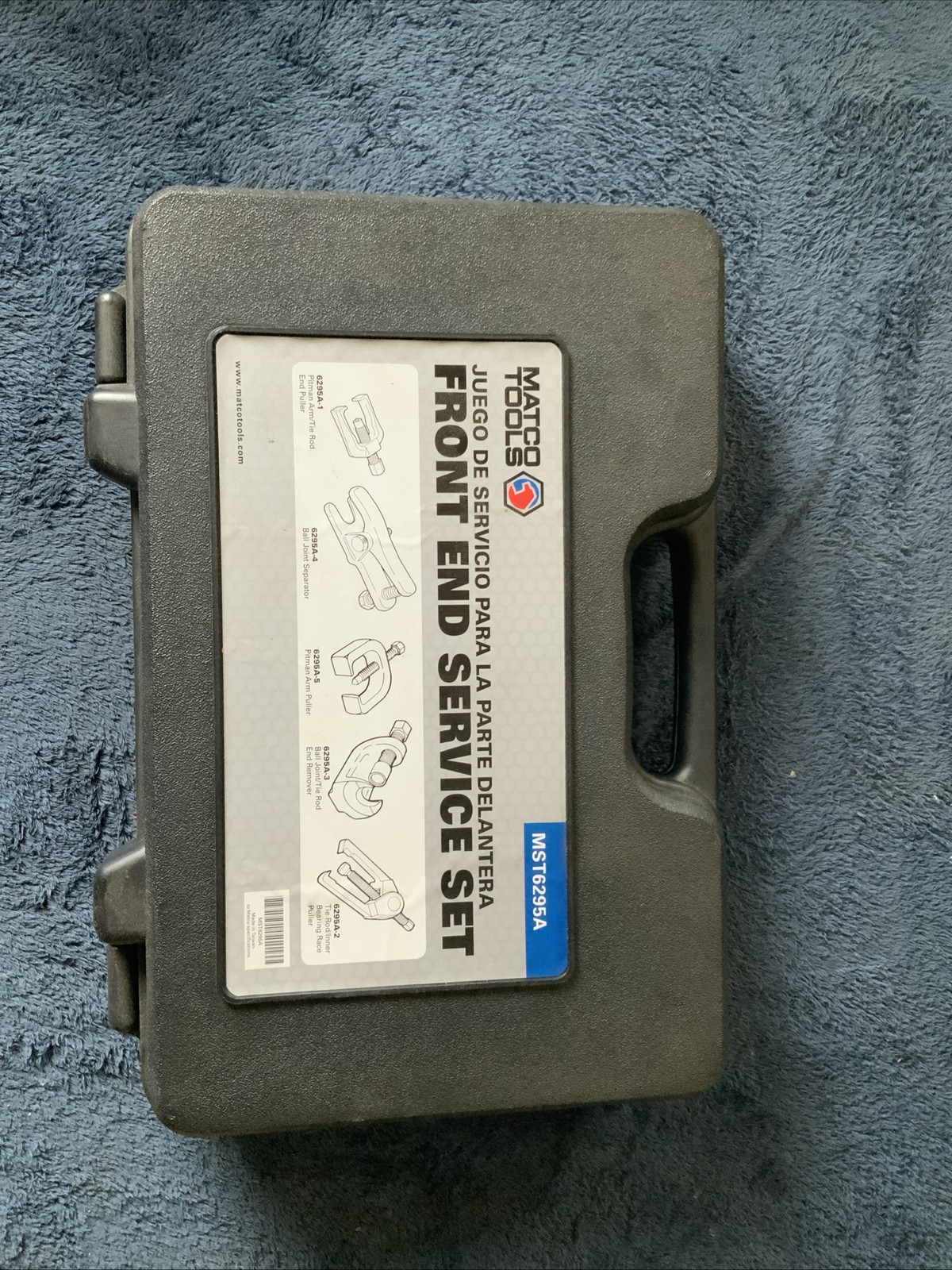 Matco Mst6295a, Front End Service Set….good Shape….