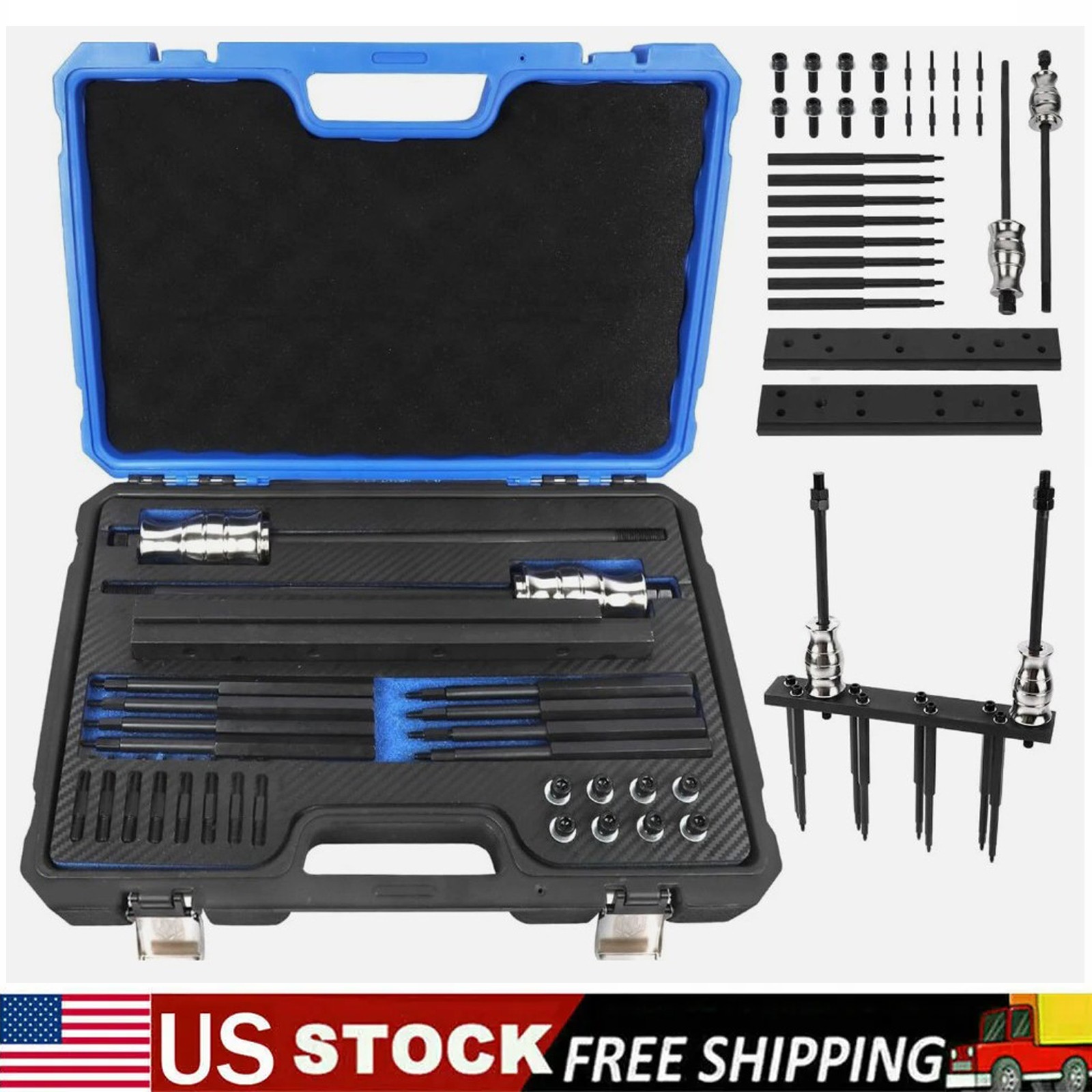 Universal Engine Injector Service Tool Kit EN-51146 Fuel Injector Rail Assembly
