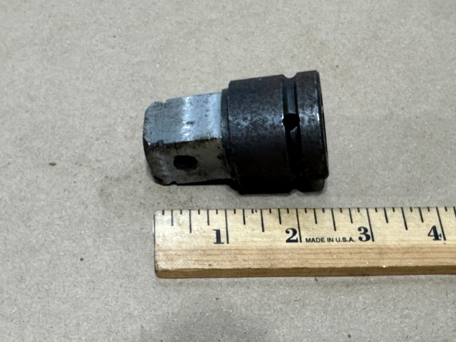 Apex USA EX-1000 3/4» Female Square Drive Adapter To 1″ Male Socket Adapter