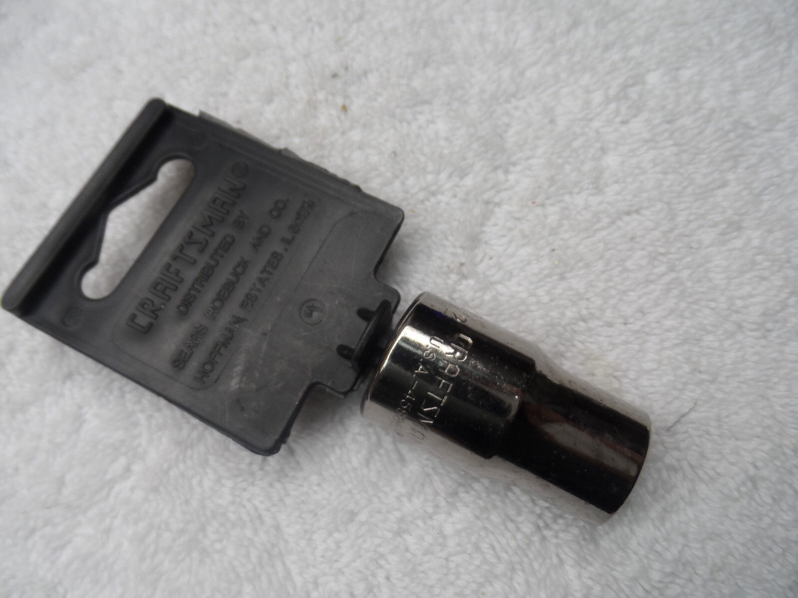 Craftsman 1/2″ Drive Standard SAE Socket, 1/2″ NIP laser 6pt USA – PN 45885