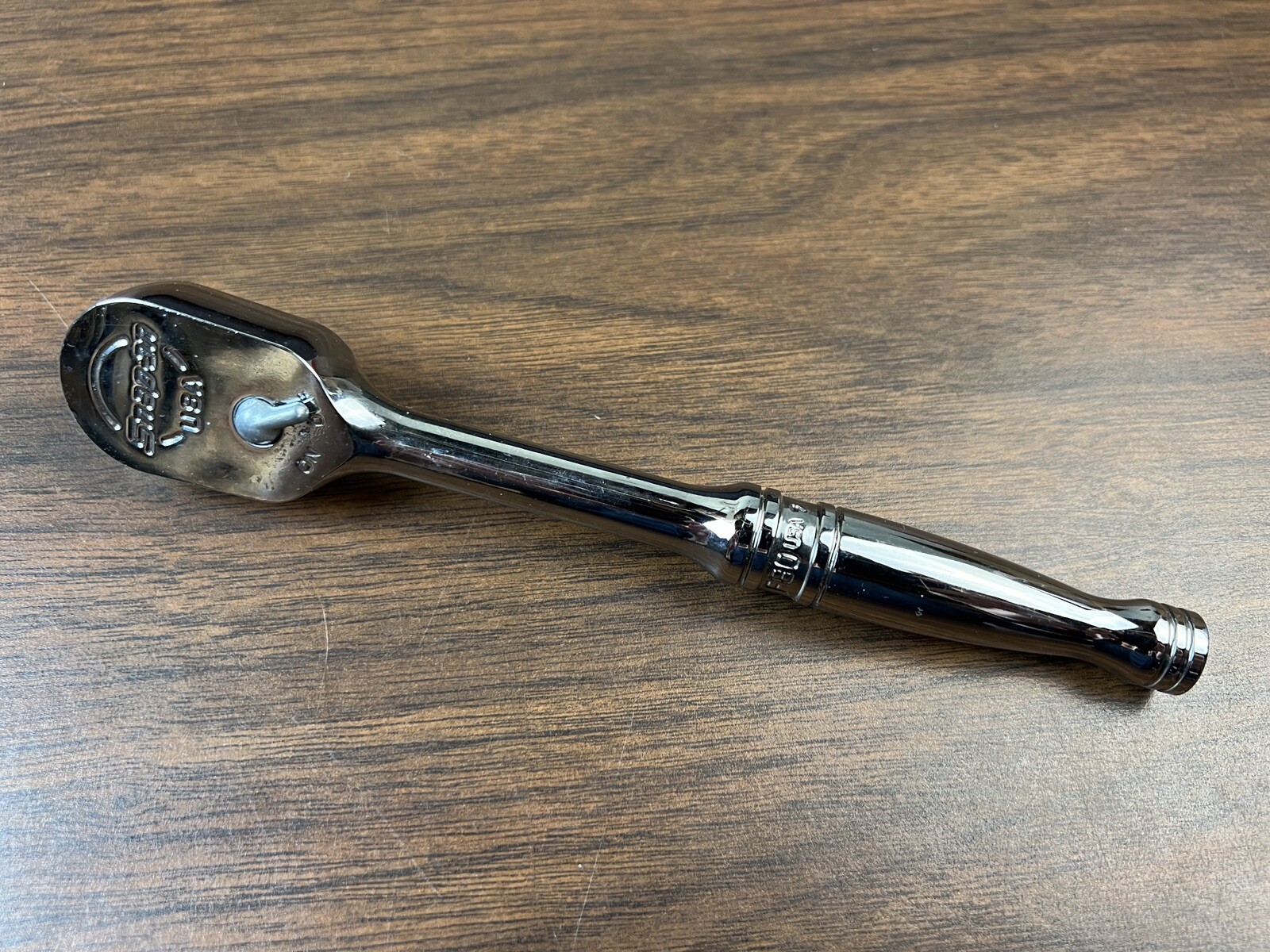 Snap-on Tools F80 Standard Handle Fine Tooth Ratchet 3/8″ Drive Chrome USA
